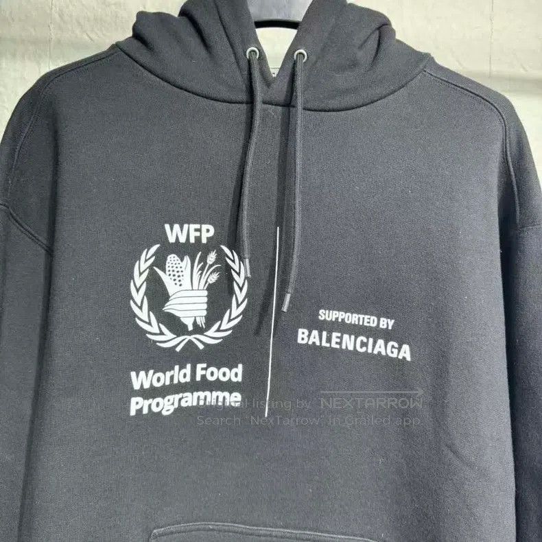 Balenciaga Balenciaga Black Wheat Logo Hoodie Size US M / EU 48-50 / 2 - 3 Thumbnail