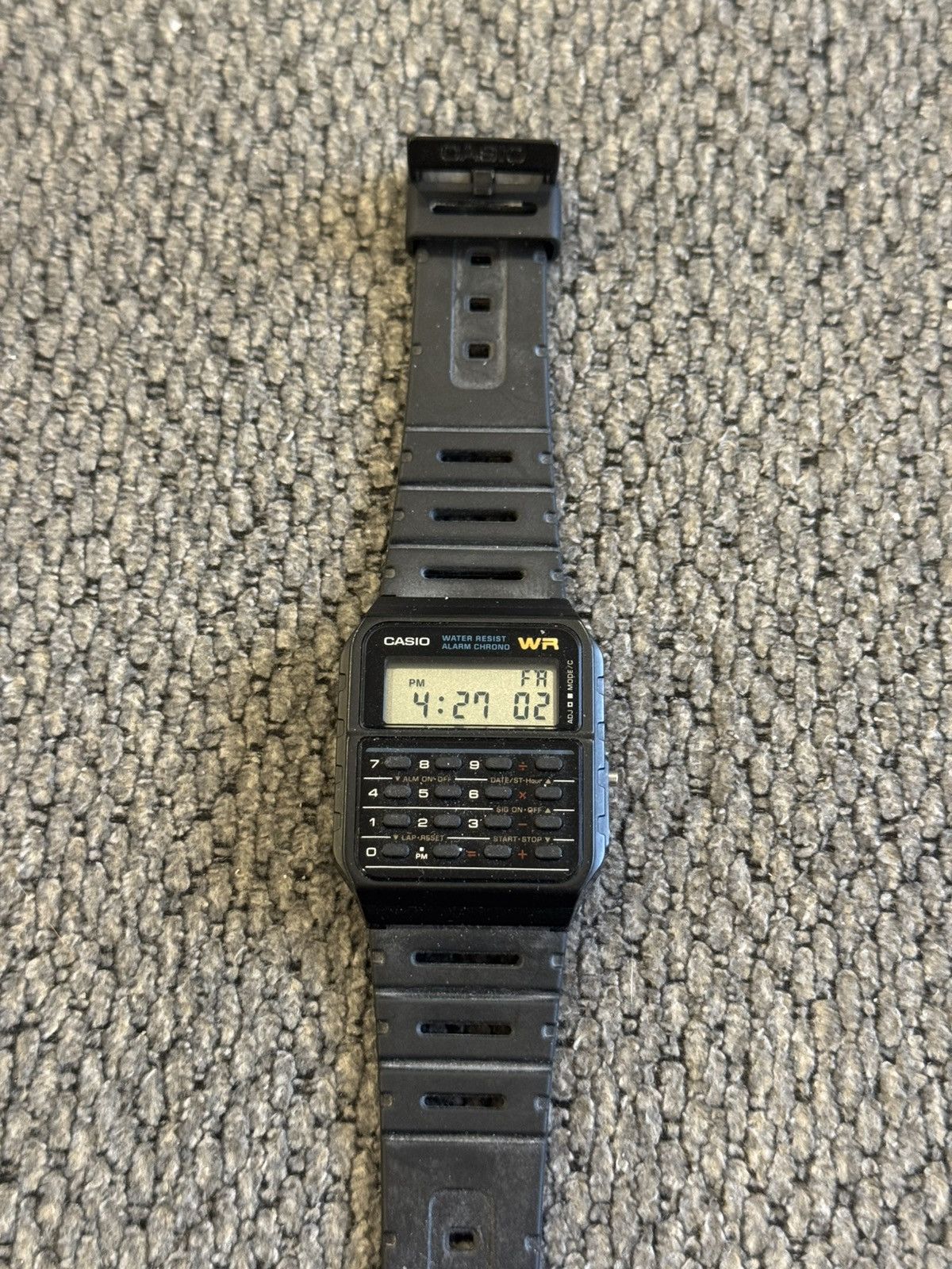 Casio Casio Rubber Calculator Digital Watch Twincept Databank Size ONE SIZE - 2 Thumbnail