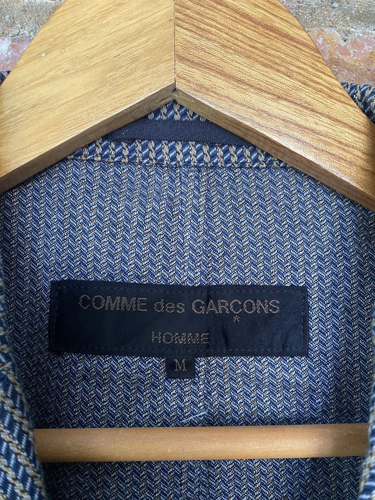 Comme des Garcons Homme AW01 Patchwork embroidered Jacket Size US L / EU 52-54 / 3 - 15 Thumbnail