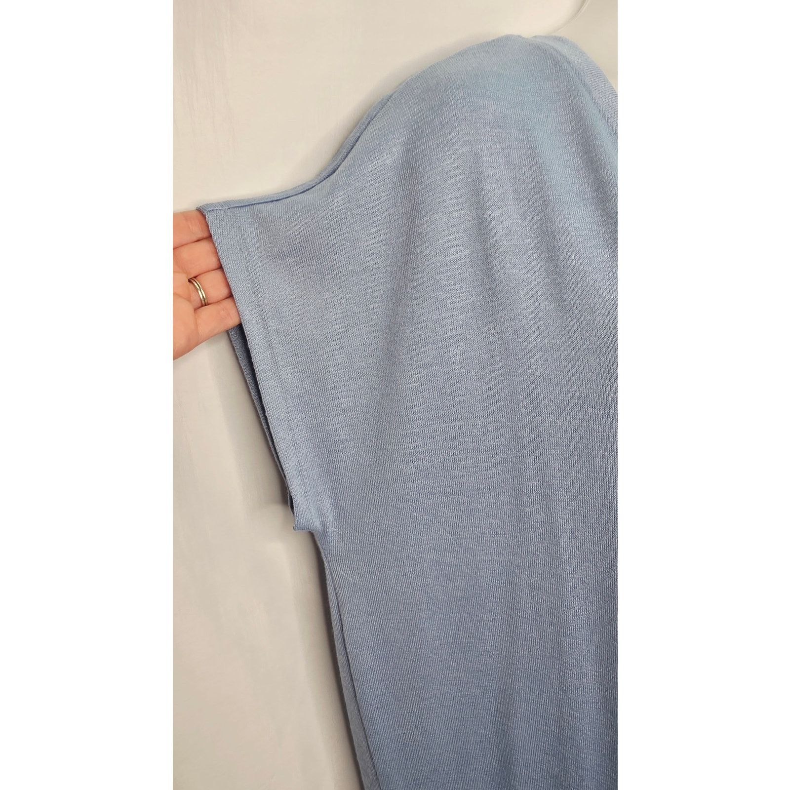 Orvis Orvis Dolman Sleeve V Neck Tee Shirt Blue Boxy Relaxed Top Size XL / US 12-14 / IT 48-50 - 4 Thumbnail