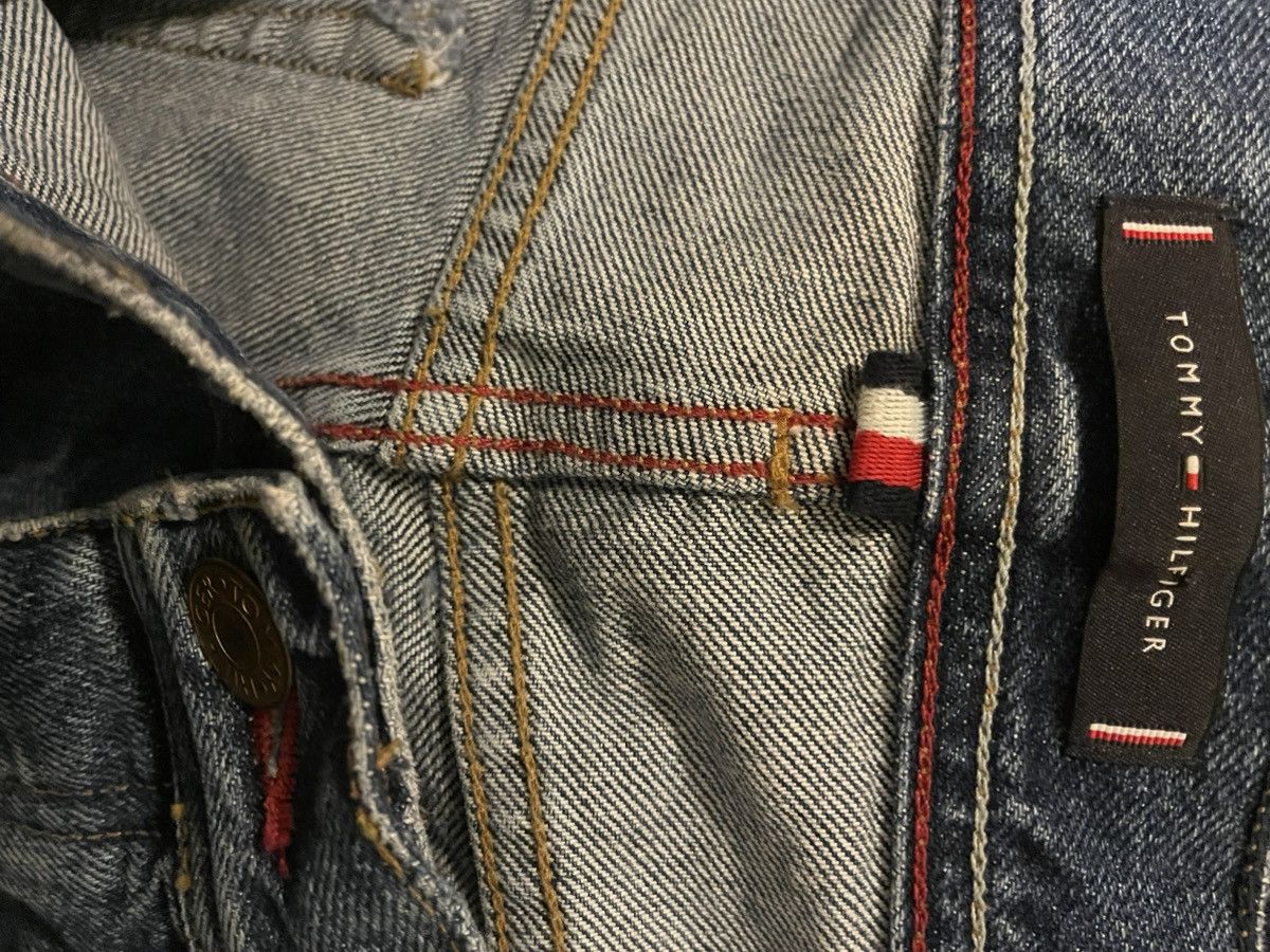 Tommy Hilfiger Tommy Hilfiger Mercer Jeans Dark Wash Straight Leg 38/34 Size US 38 / EU 54 - 11 Thumbnail