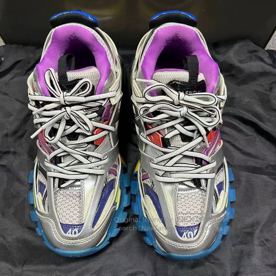 Balenciaga balenciaga colorful track low-top dad shoes. Size US 8.5 / EU 41-42 - 3 Thumbnail