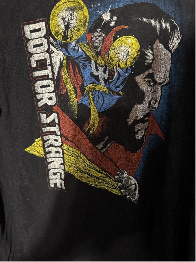 Marvel Comics Dr Strange Marvel Avengers T-shirt Black Comic Book Men Sz L Size US L / EU 52-54 / 3 - 4 Thumbnail