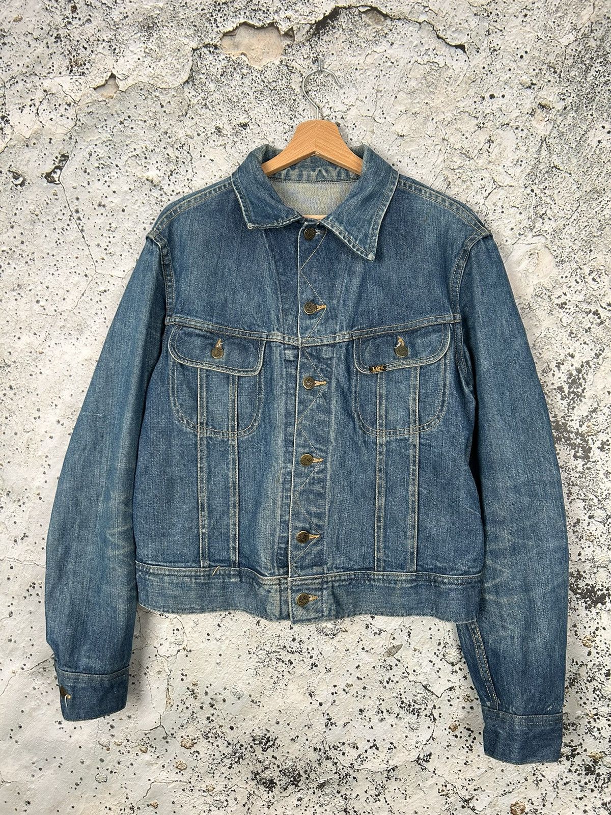 Lee Vintage Lee Jeans 90s Trucker Jacket Storm Denim Grunge Punk Size US M / EU 48-50 / 2 - 1 Thumbnail