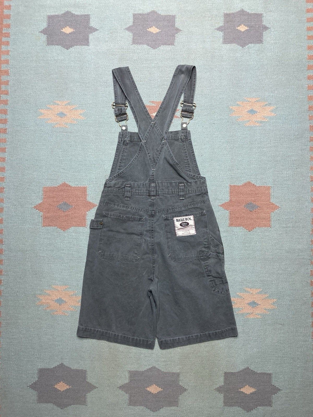 Vintage y2k bugle boy short alls overalls carpenter girl m 25” waist Size 25" / US 0 / IT 36 - 5 Thumbnail
