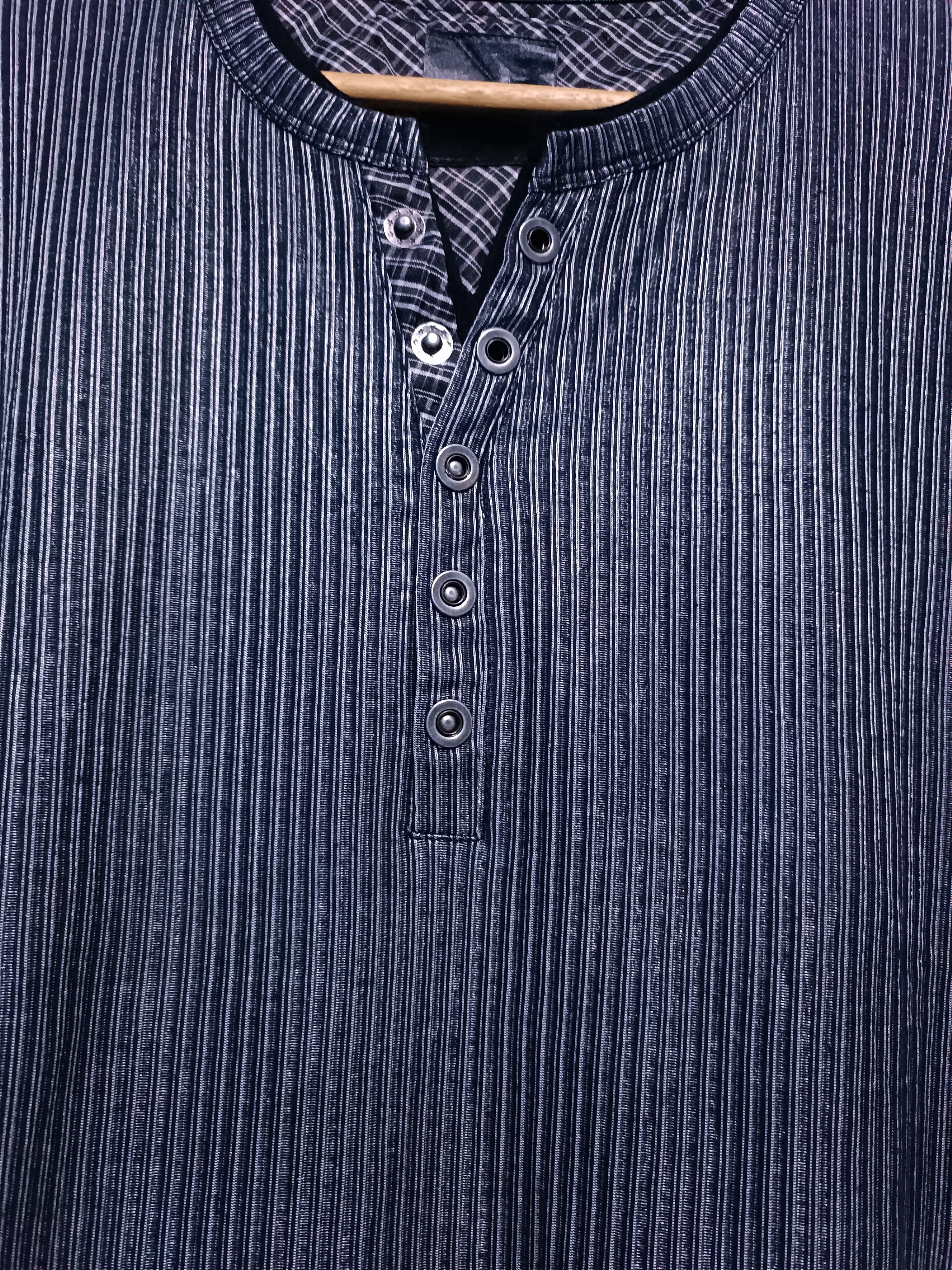 Japanese Brand Japanese Brand Double Layer Long Sleeve T-shirt 5 Button Size US M / EU 48-50 / 2 - 3 Thumbnail