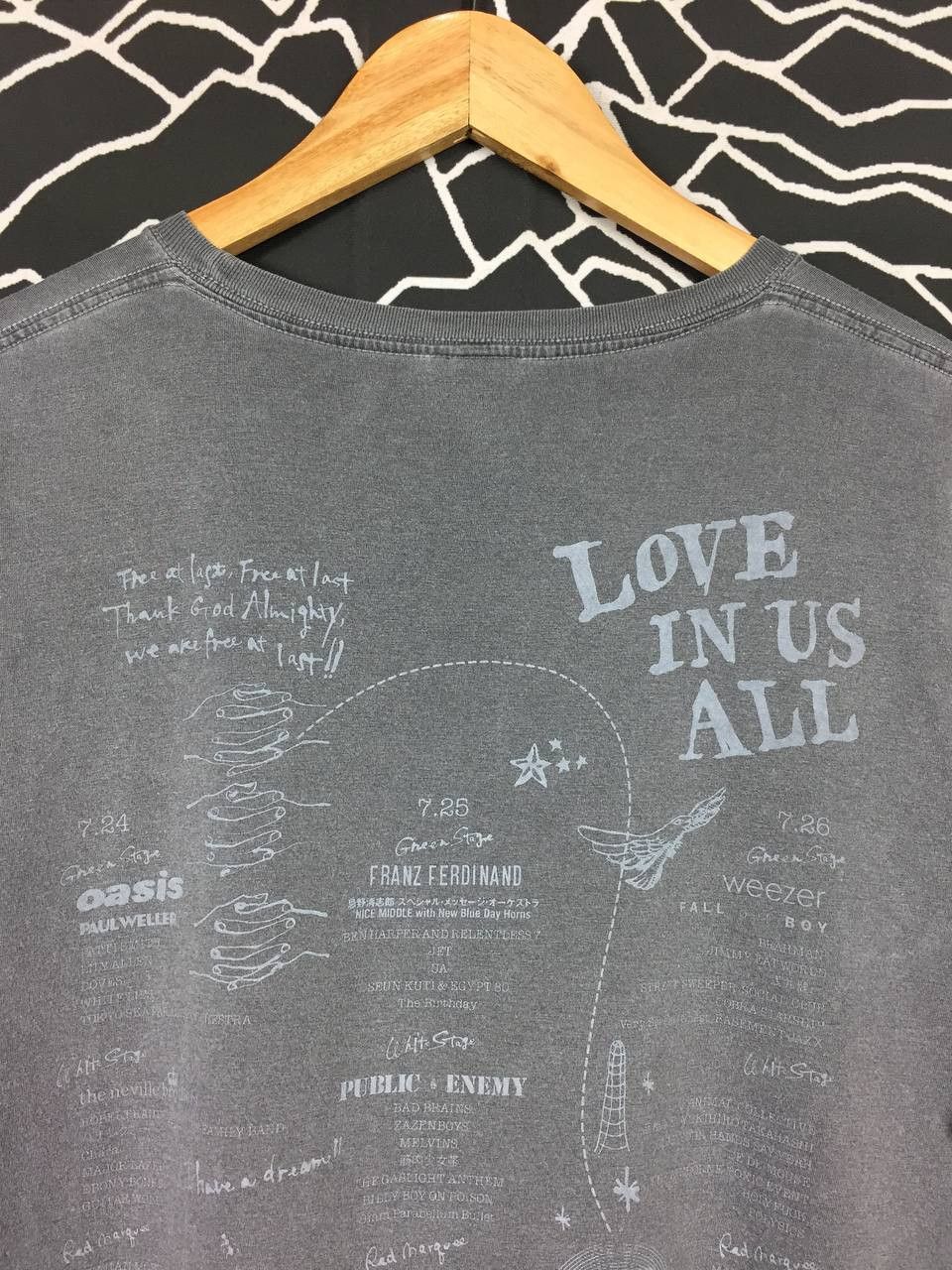 Band Tees Vtg Fuji Rock Festival 2009 Love In Us All Tee Size US XL / EU 56 / 4 - 5 Thumbnail