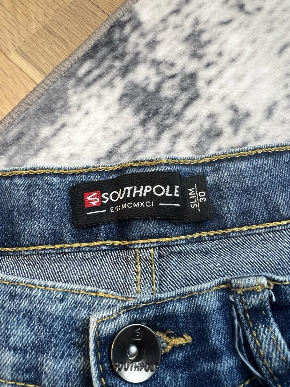 Southpole Southpole Shorts Mens 30 Slim Faded Jean Denim Y2K Size US 30 / EU 46 - 3 Thumbnail
