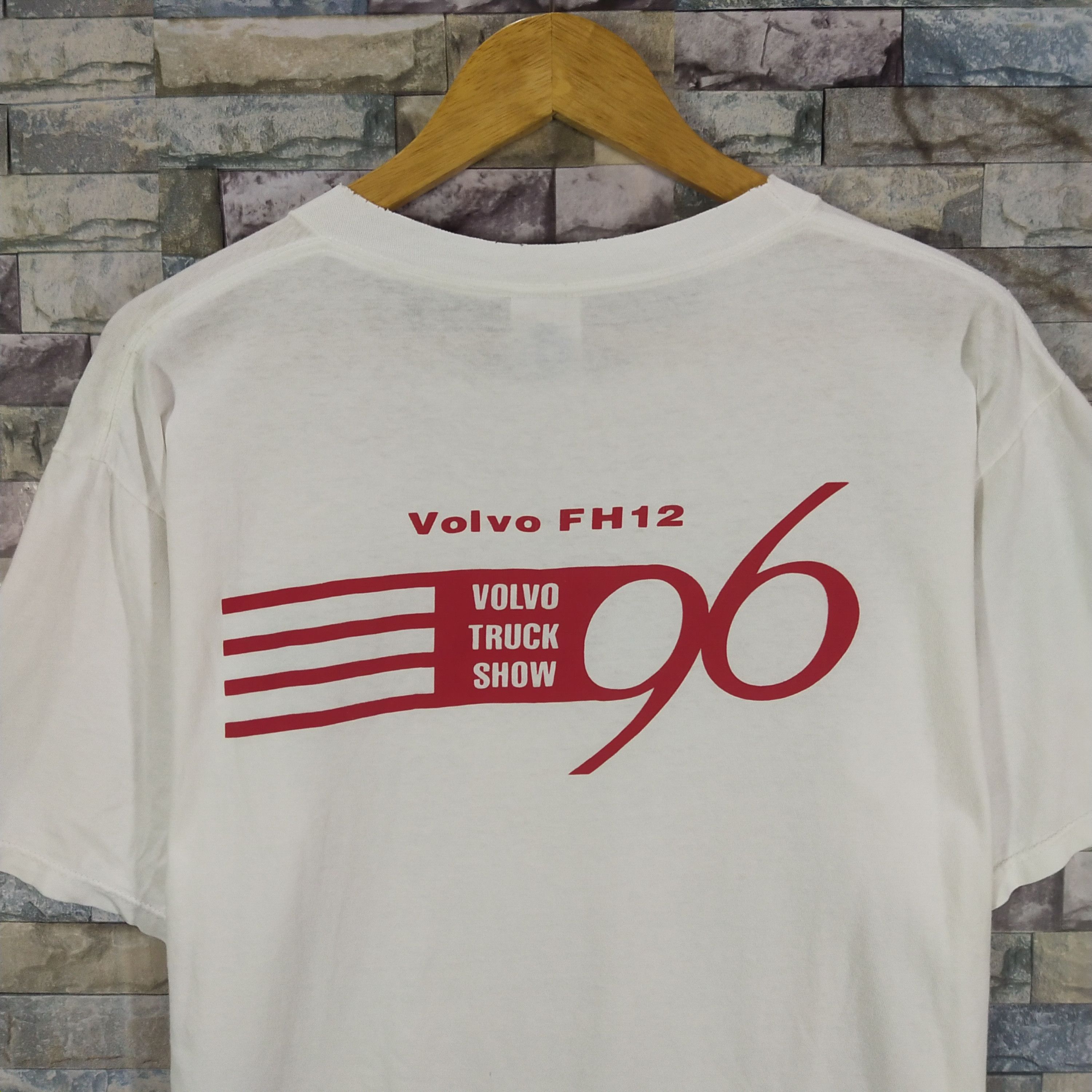 Vintage Vintage 90s Volvo FH12 Volvo Truck Show Shirt Size US L / EU 52-54 / 3 - 2 Thumbnail