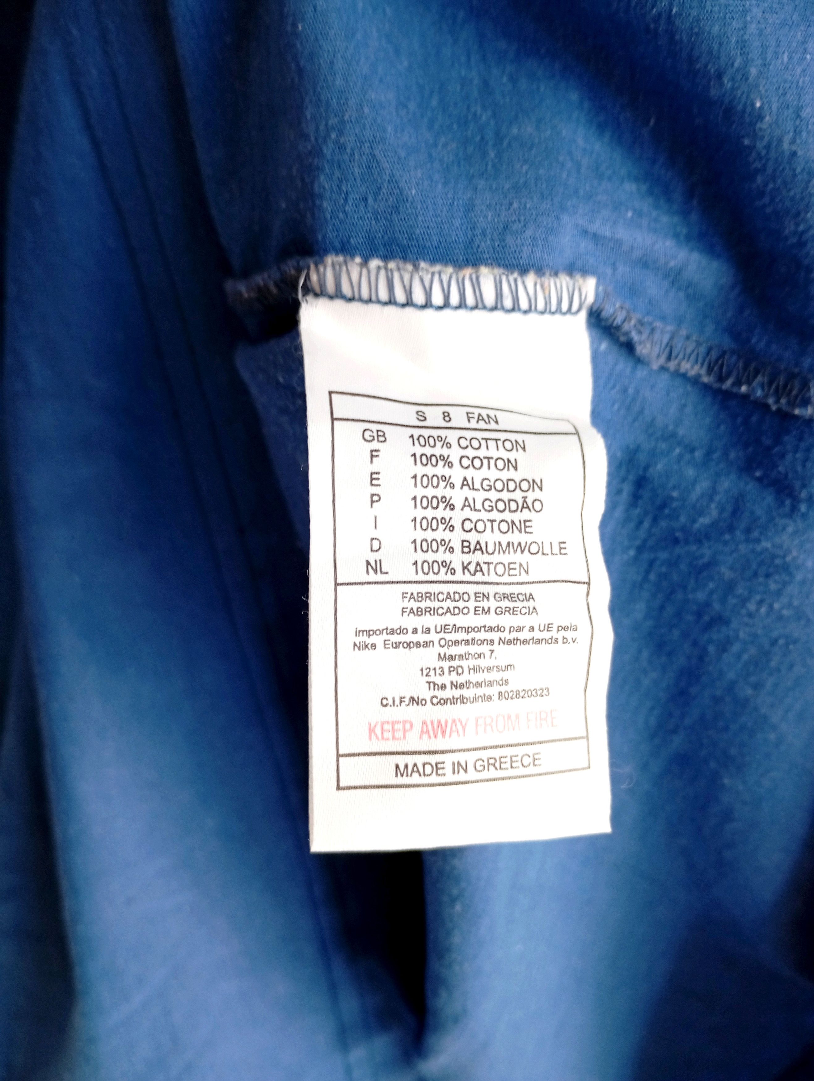 Nike × Vintage Nike Big Embroidered Logo Y2K Swoosh T-Shirt Size US M / EU 48-50 / 2 - 6 Thumbnail