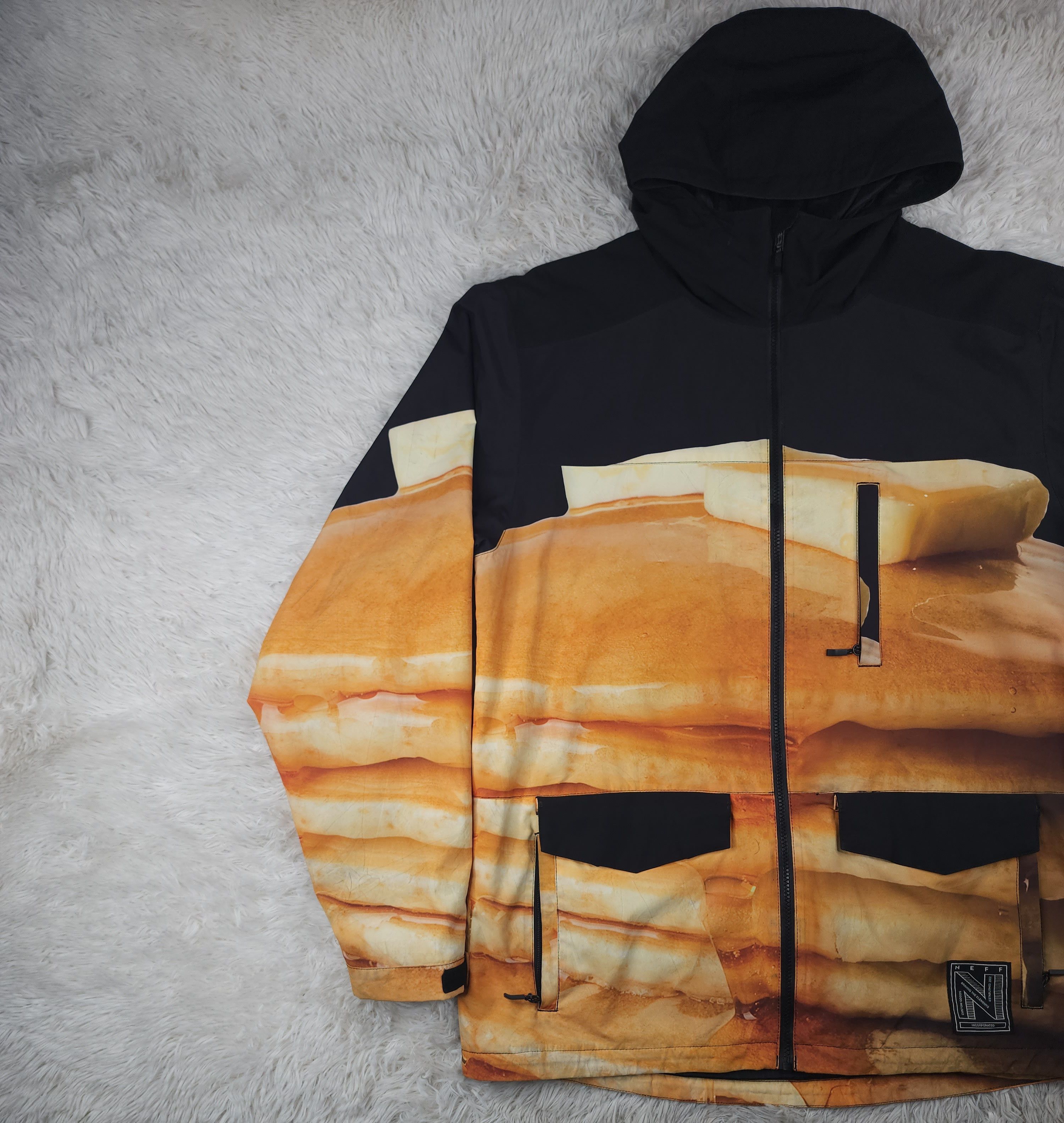 NEFF NEFF Pancakes windbreaker hooded jacket Size US M / EU 48-50 / 2 - 3 Thumbnail