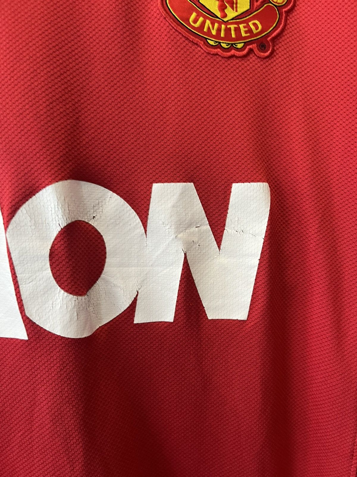 Nike Blokecore Nike Manchester United 2011 2012 Home Shirt Jersey Size US S / EU 44-46 / 1 - 5 Thumbnail