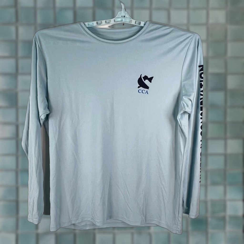 Vintage Costal Conservation Association Mens Graphic Blue Long Sleeve T-Shirt SZ XL Size US XL / EU 56 / 4 - 1 Thumbnail