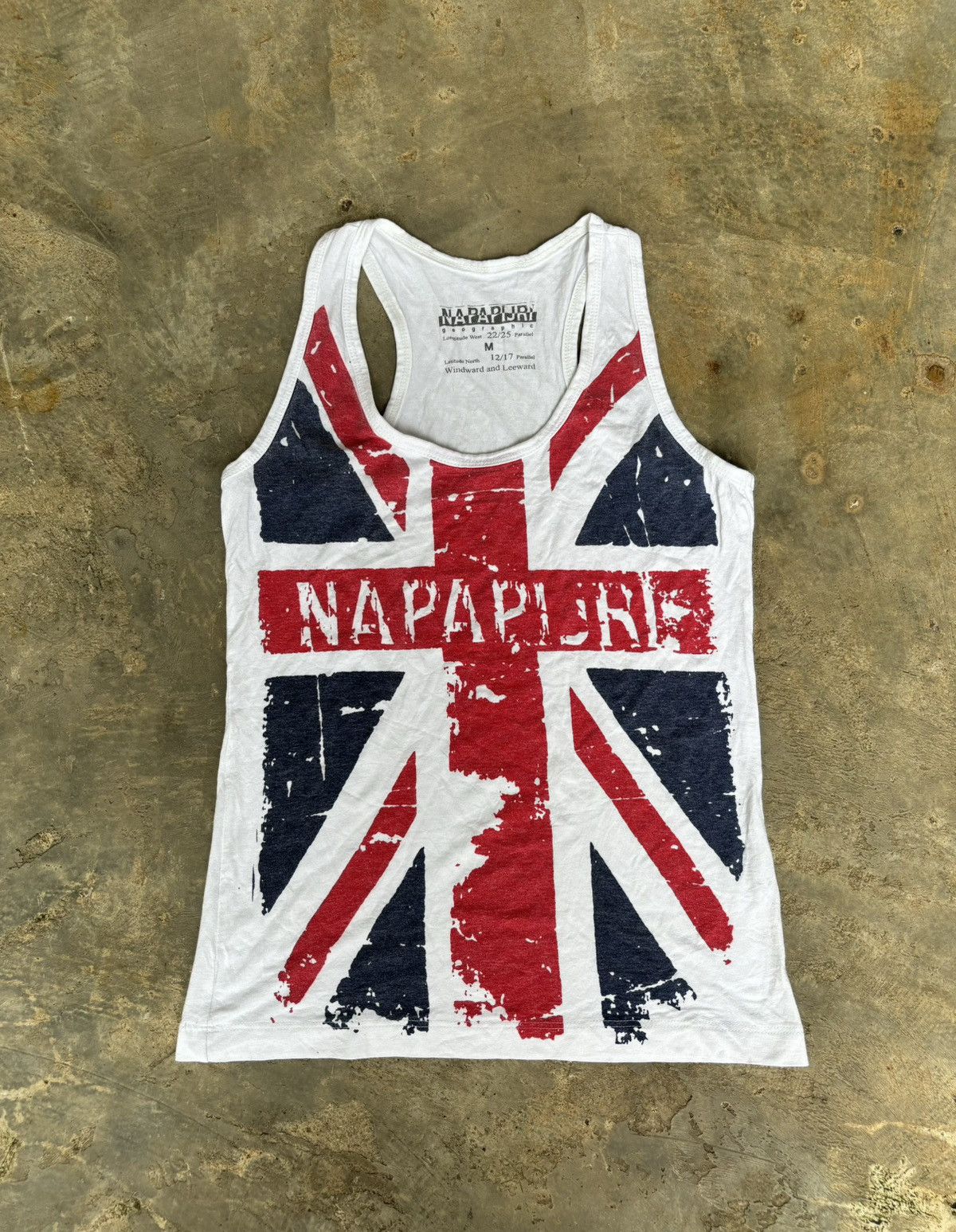 Japanese Brand × Napapijri Y2k Napapijri Tank top Size M / US 6-8 / IT 42-44 - 1 Thumbnail