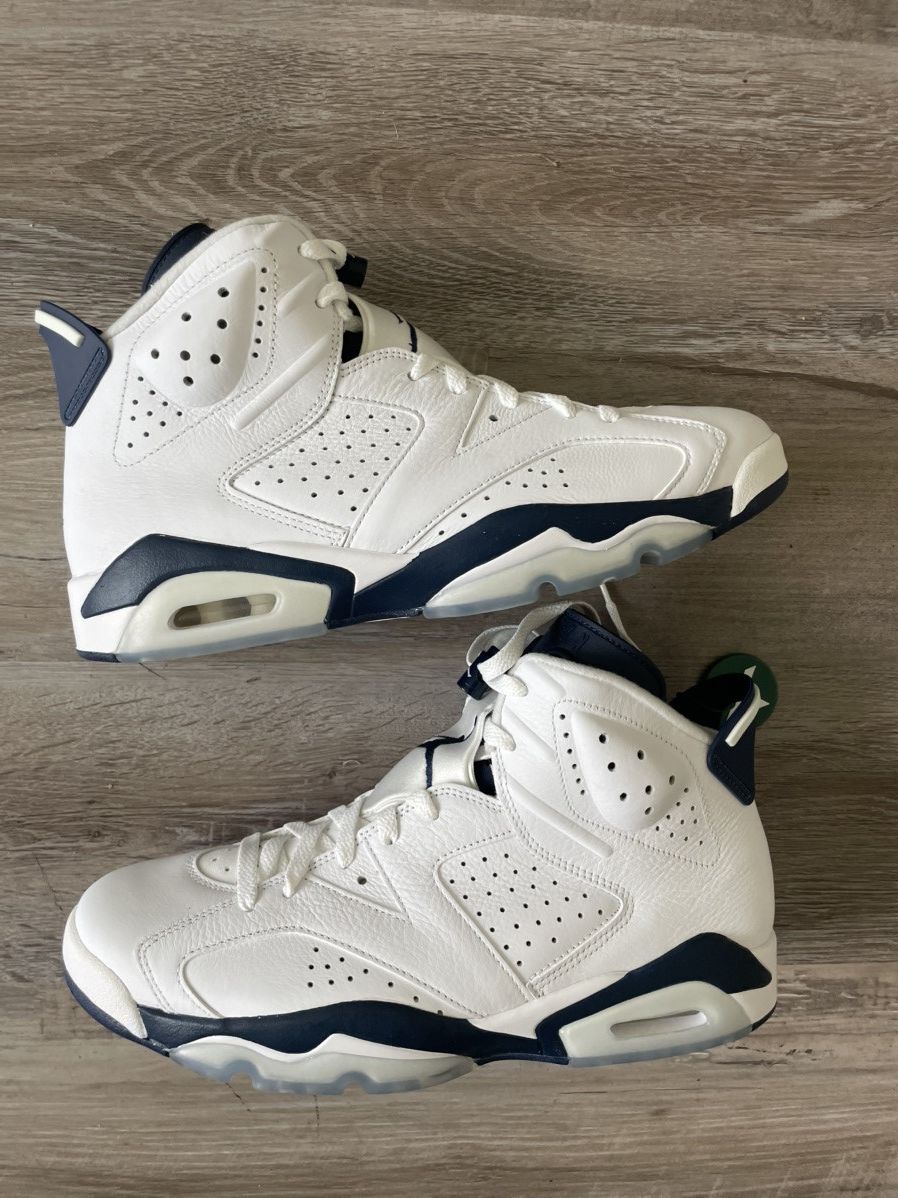 Jordan Brand Midnight Navy Jordan 6s Size US 11.5 / EU 44-45 - 4 Thumbnail