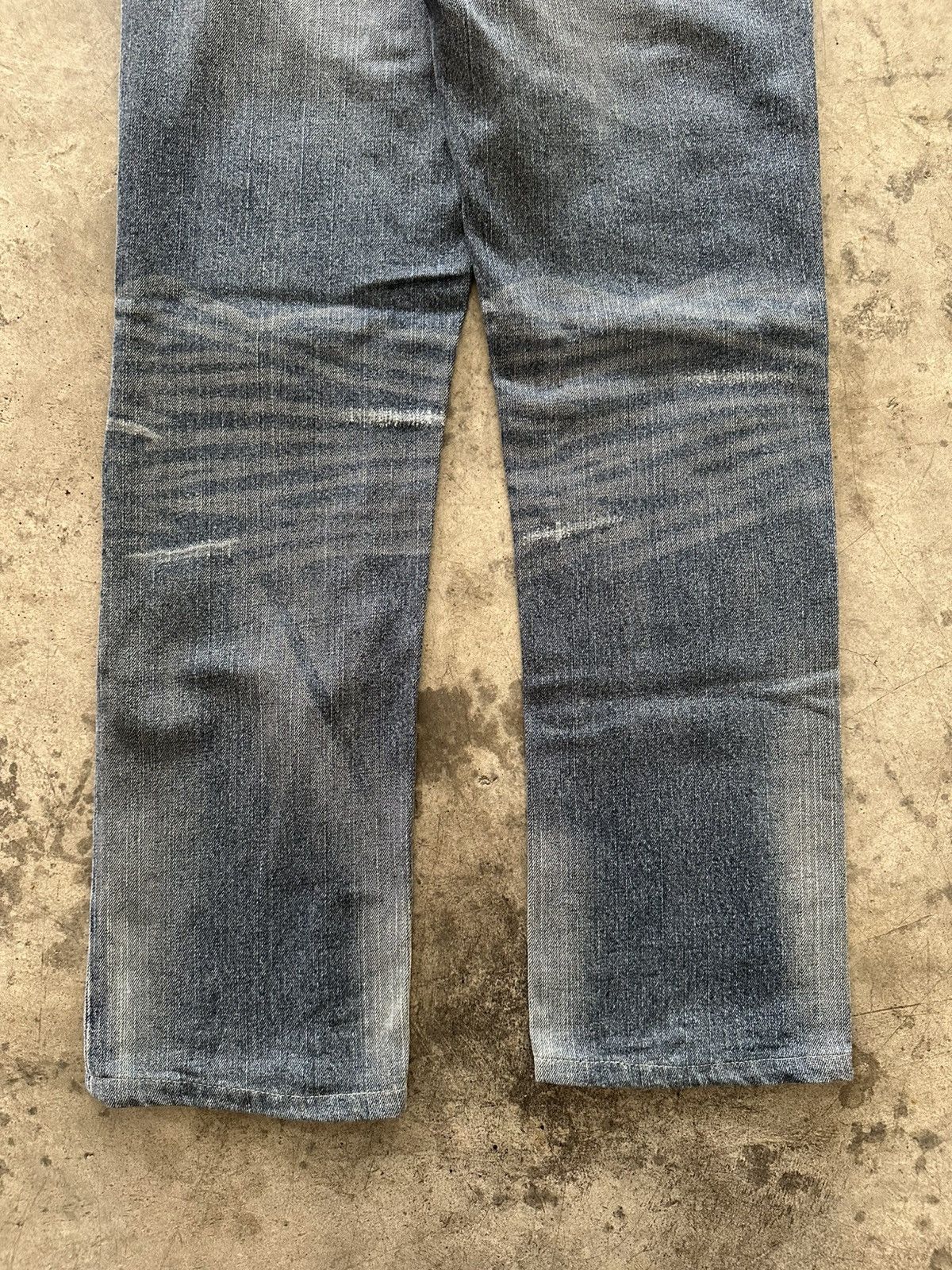 If Six Was Nine × Japanese Brand × Le Grande Bleu (L.G.B.) Japanese Y2K Whisker Wash Jeans Size 32" / US 10 / IT 46 - 9 Thumbnail