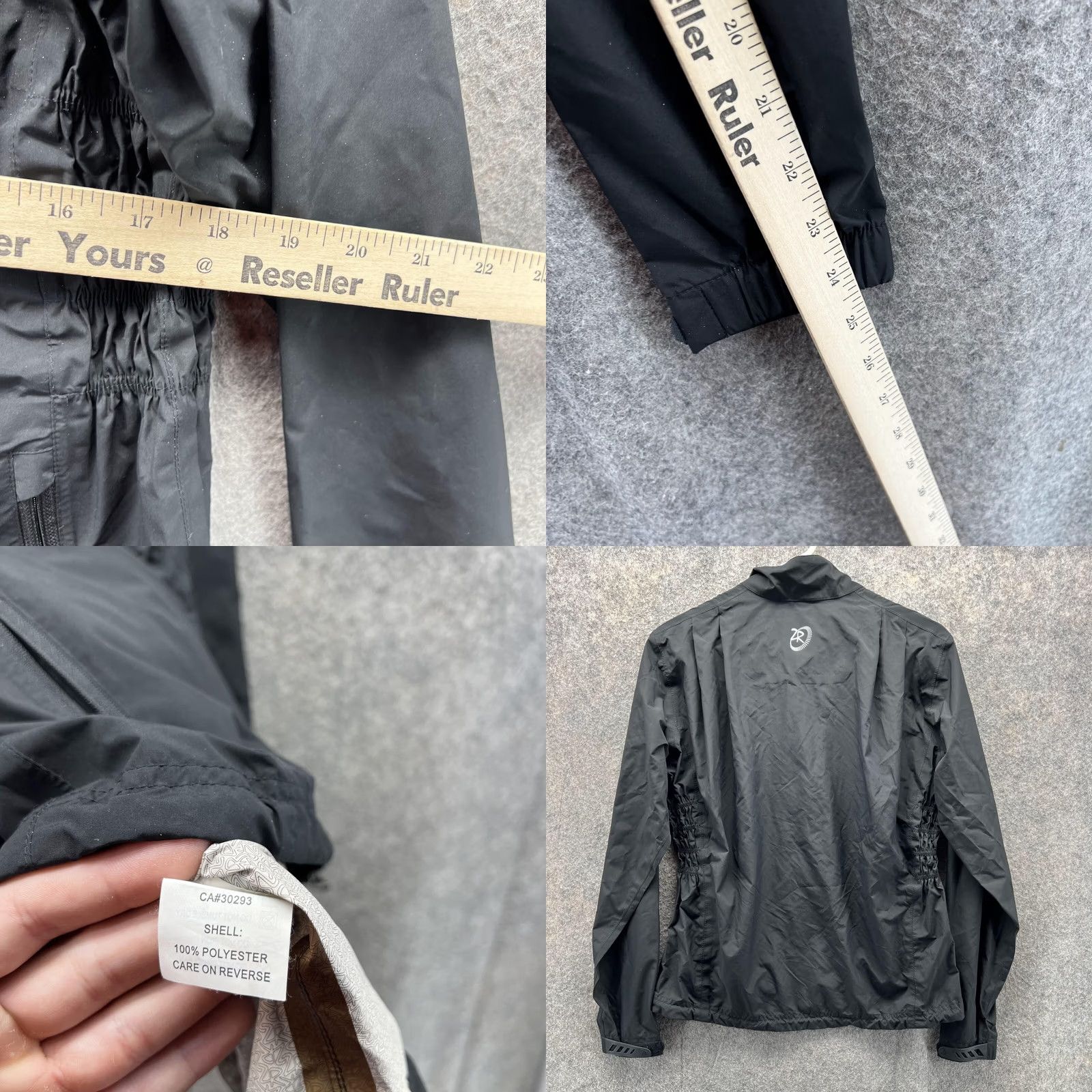 Vintage Zero Restriction Jacket Men Small Black Full Zip Tour Series Windbreaker Vtg Size US S / EU 44-46 / 1 - 8 Thumbnail
