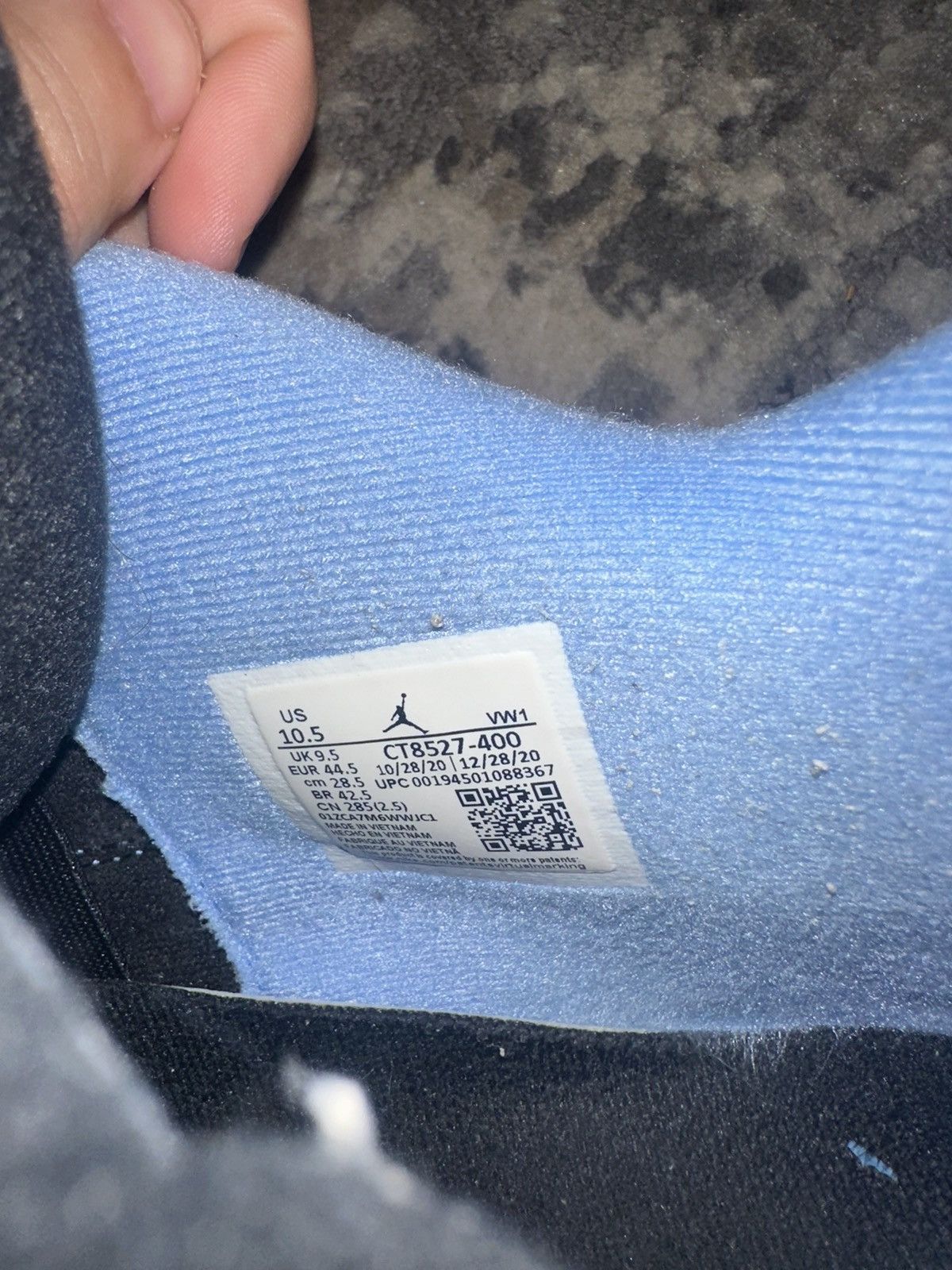 Jordan Brand Jordan 4 University Blue “UNC” Size US 10.5 / EU 43-44 - 5 Thumbnail