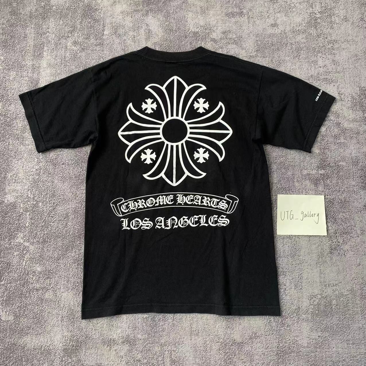 Pre-owned Chrome Hearts Los Angeles Exclusive Cross Pocket T-shirt In Black