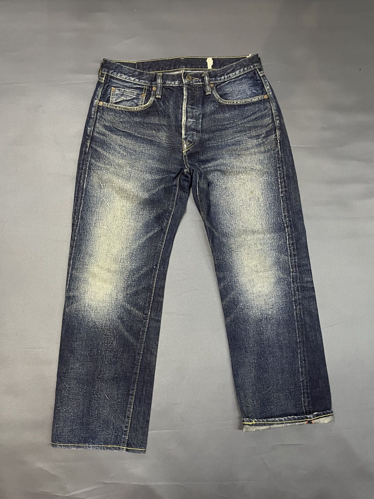 Designer × Japanese Brand × Kapital KAPITAL SELVEDGE JEANS HOME MADE SPECIAL Size US 32 / EU 48 - 2 Thumbnail