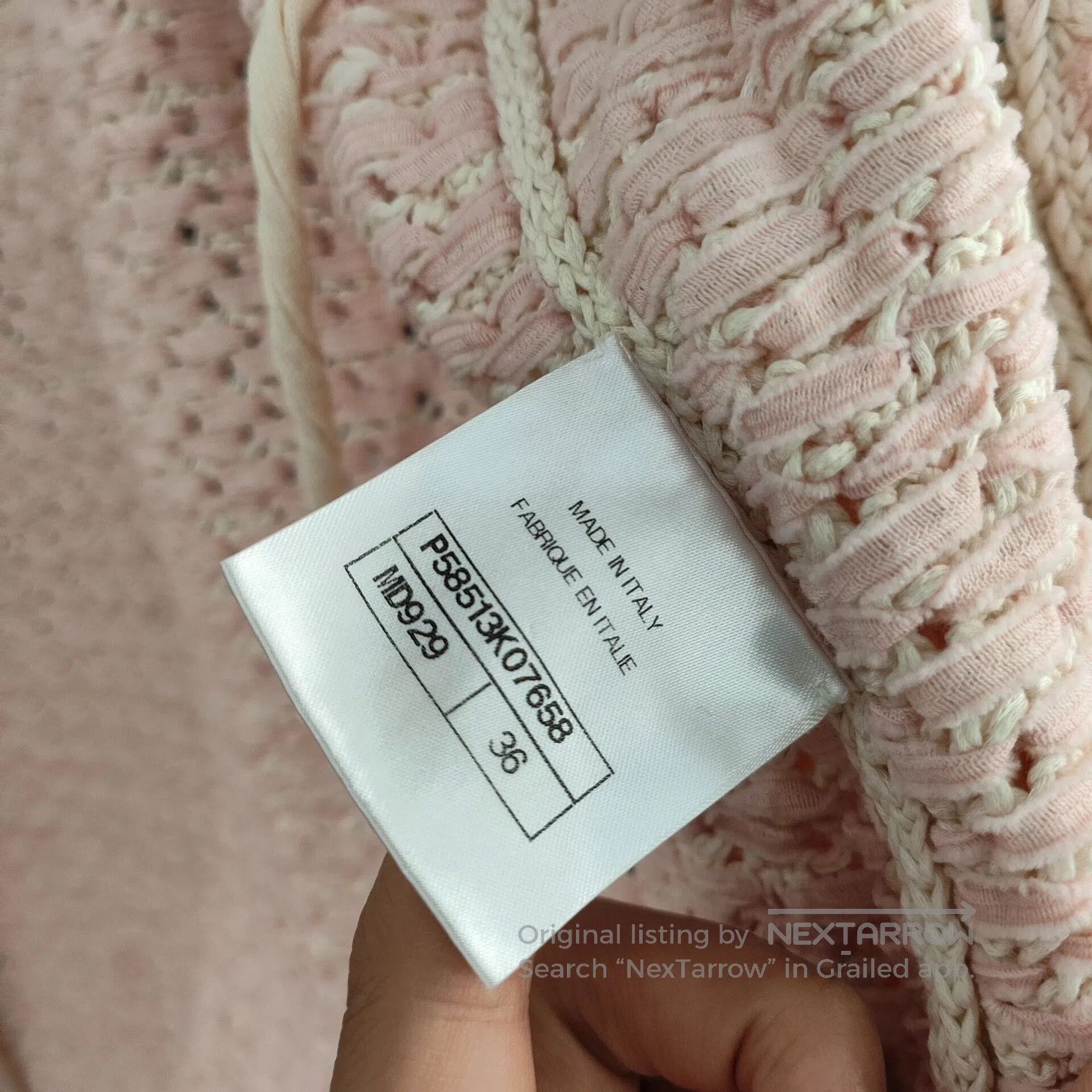 Chanel Chanel 18P Spring Summer Knit Cardigan. Size XS / US 0-2 / IT 36-38 - 6 Thumbnail