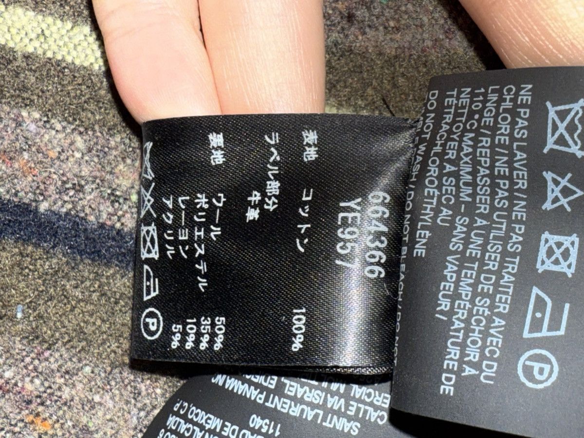 Saint Laurent Paris Saint Laurent made in japan distressed denim jacket Size US S / EU 44-46 / 1 - 7 Thumbnail