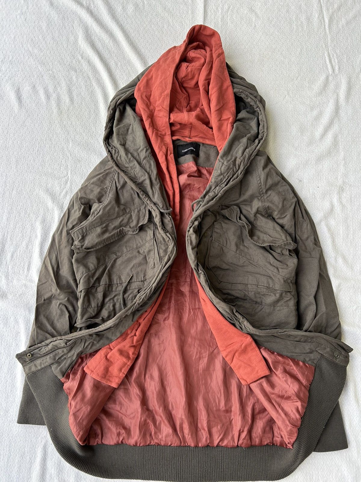 20471120 × Issey Miyake × Japanese Brand Codes combine archive parkas jacket double hooded Size US XL / EU 56 / 4 - 2 Thumbnail