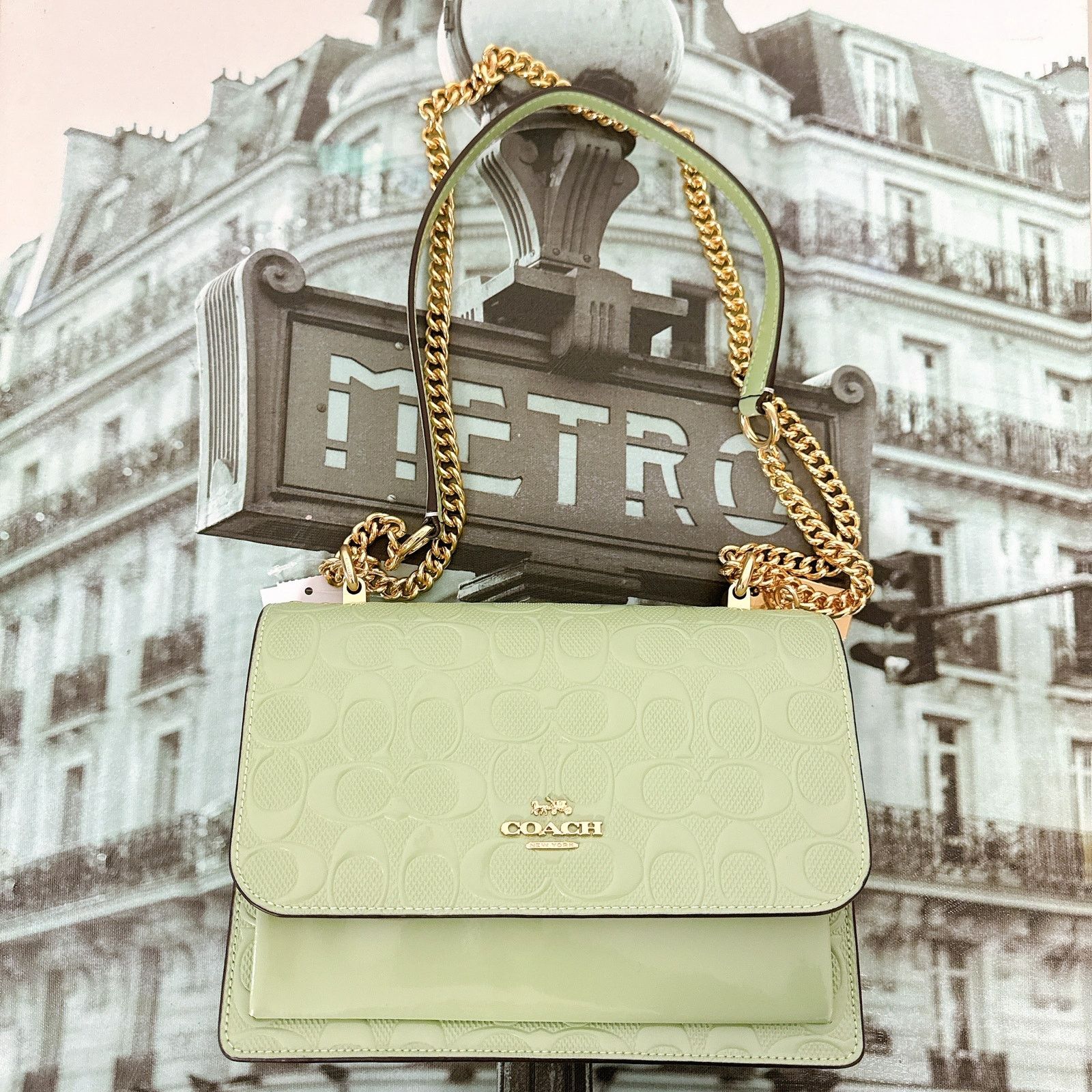 Coach Coach CDA97 Klare Crossbody Bag In Signature Leather Pale Size ONE SIZE - 5 Thumbnail