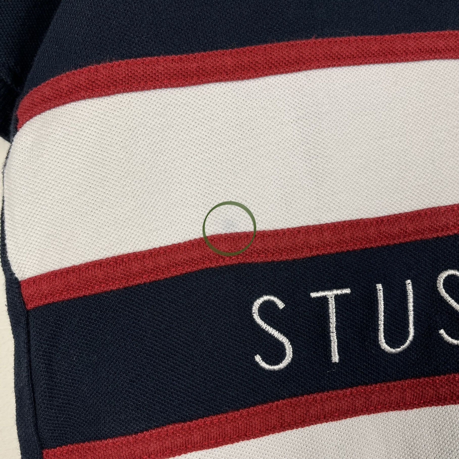 Stussy Vintage Stussy Tribe NYC Big Logo Polo Shirt 00’s Size US S / EU 44-46 / 1 - 9 Thumbnail