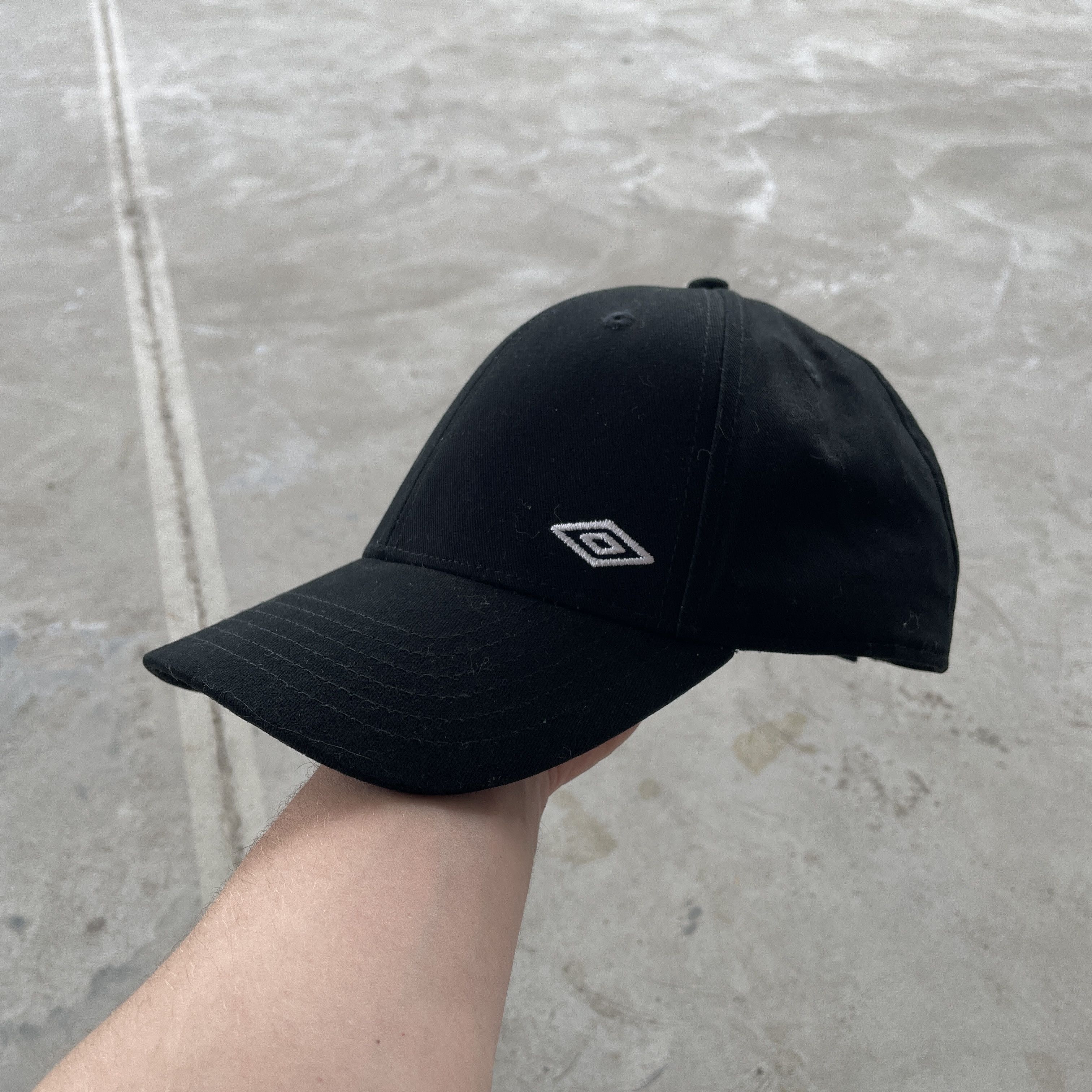 Umbro Vintage Umbro Logo Black Cap One Size Size ONE SIZE - 2 Thumbnail