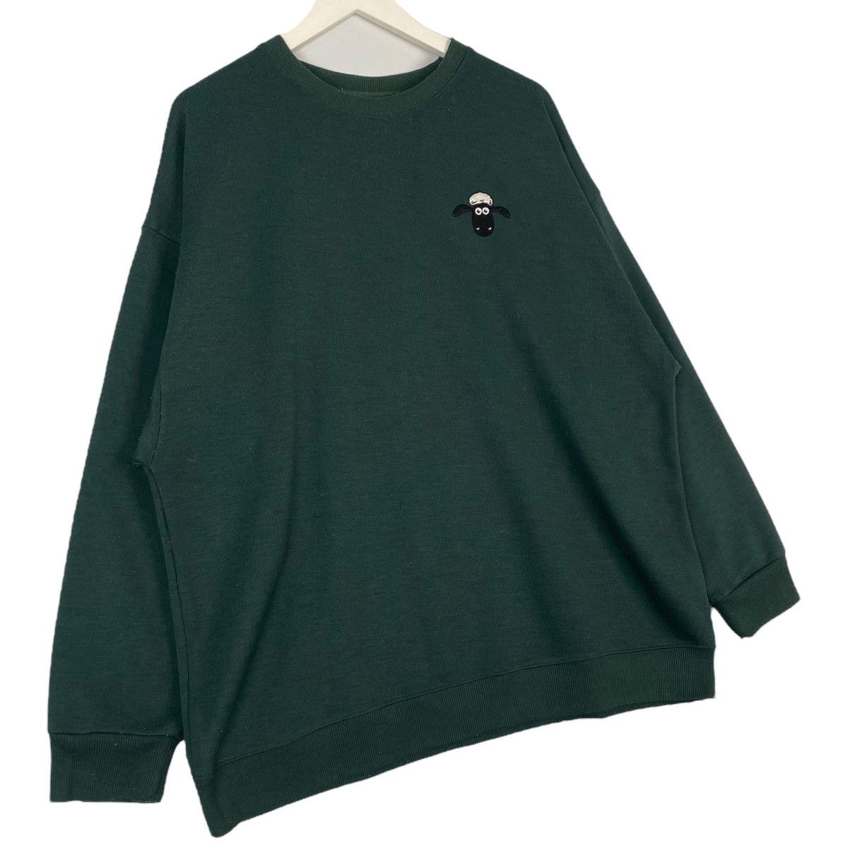 Vintage Vintage Shaun The Sheep Sweatshirt GreenPullover Jumper XL Size XL / US 12-14 / IT 48-50 - 3 Thumbnail