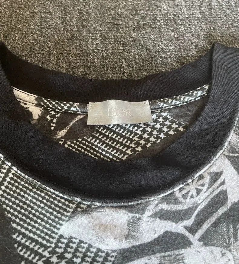 Dior Dior Rose Print Short Sleeve T. Size US L / EU 52-54 / 3 - 3 Thumbnail