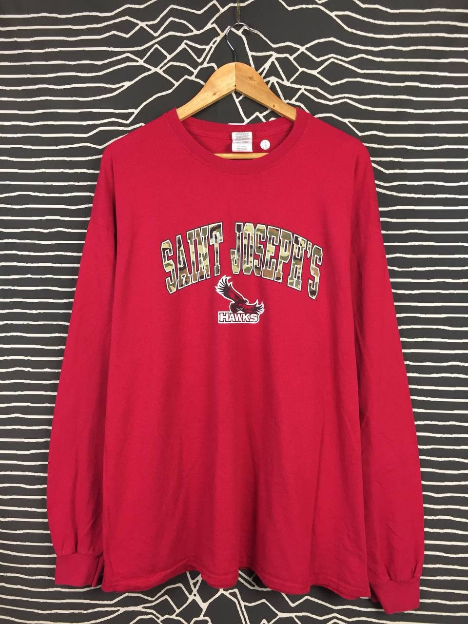 NCAA × Vintage Saint Joseph's University Hawks Basketball Team Tee Size 2XL Size US XXL / EU 58 / 5 - 2 Thumbnail