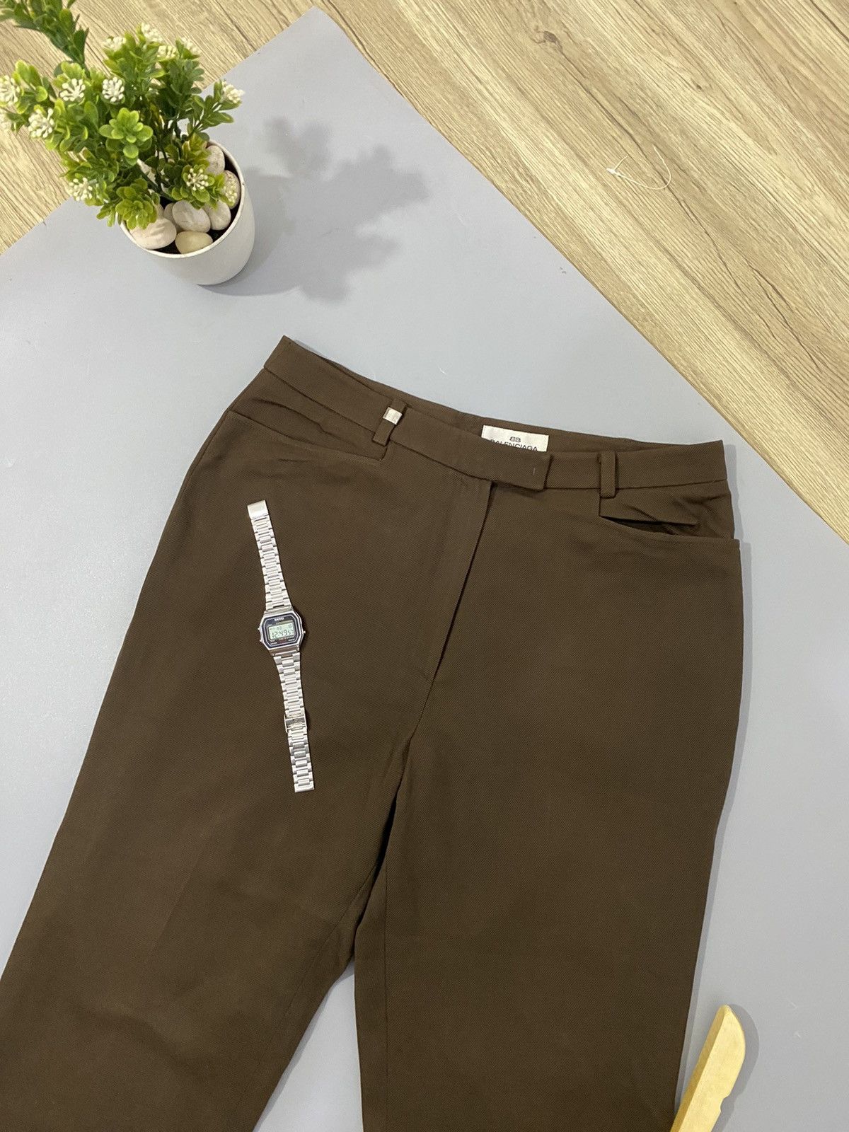 Balenciaga 💥Backscript💥Balenciaga Trousers Pants Size US 28 / EU 44 - 2 Thumbnail