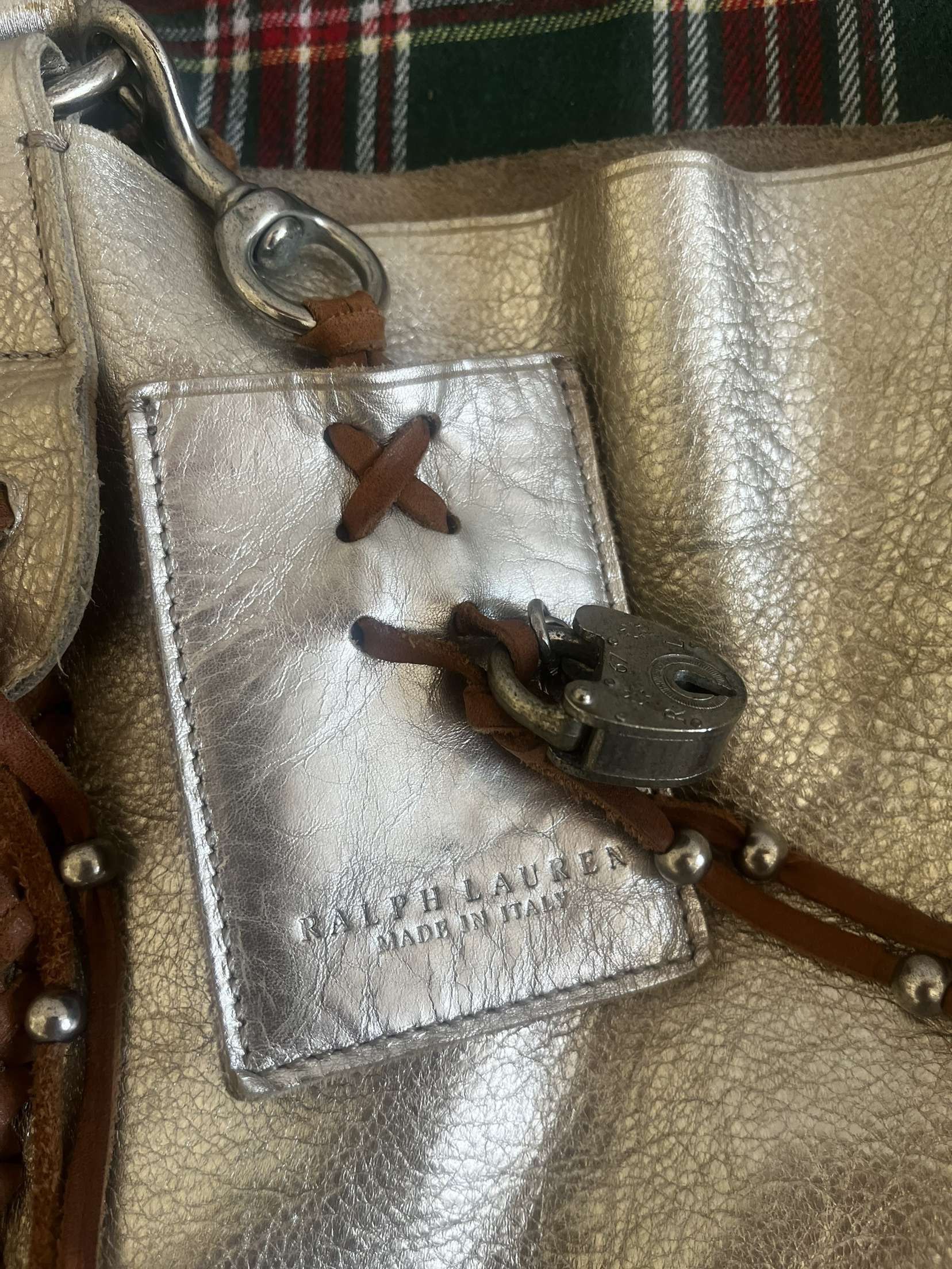 Ralph Lauren Purple Label Ralph Lauren silver bag spring-summer 2011 Size ONE SIZE - 2 Thumbnail