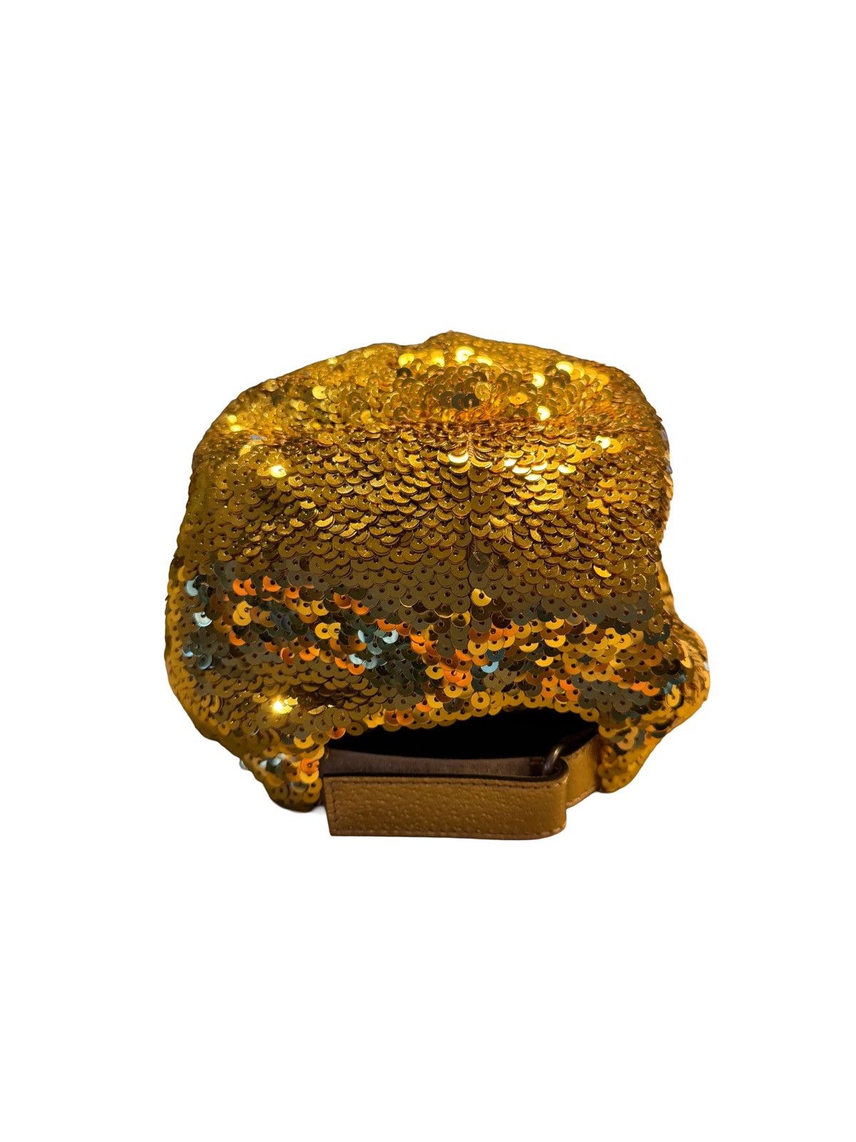 Gucci Gucci Gold Sequin Hat Size ONE SIZE - 2 Thumbnail