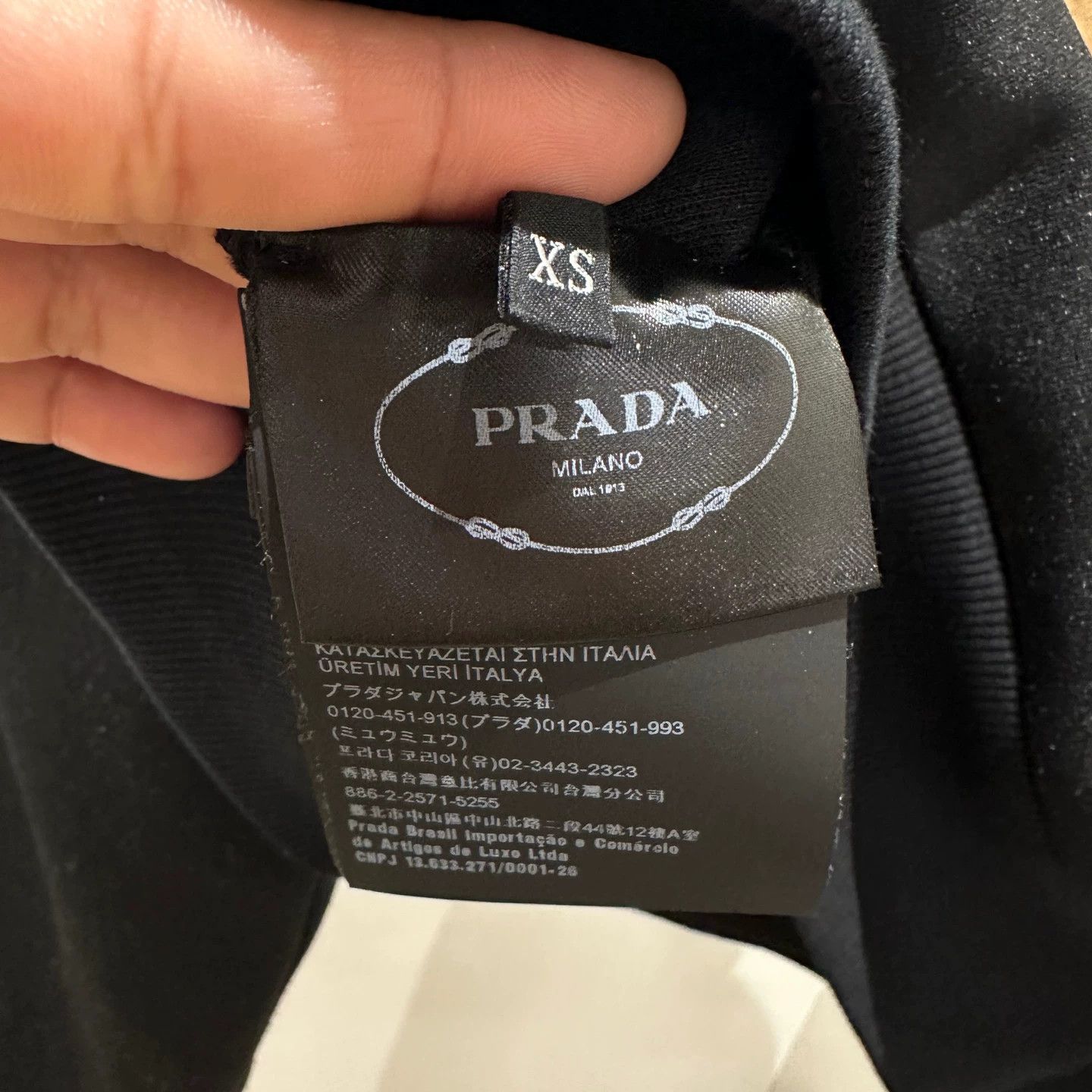 Prada Prada Triangle Logo Space Cotton Hoodie may391 XS Size XS / US 0-2 / IT 36-38 - 4 Thumbnail