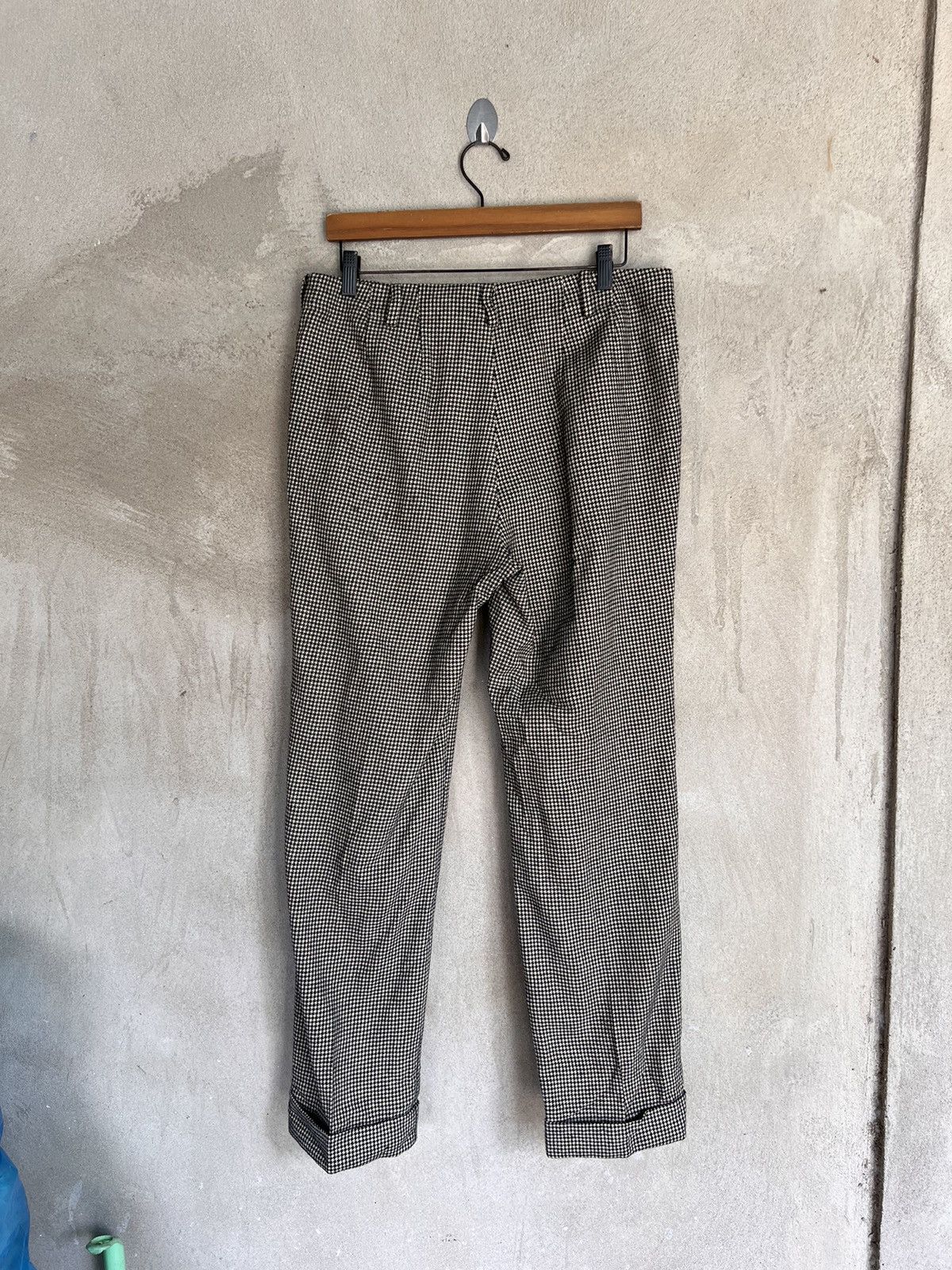 Paul Smith Paul Smith Plaid Tartan Wool Pant Size US 33 - 5 Thumbnail