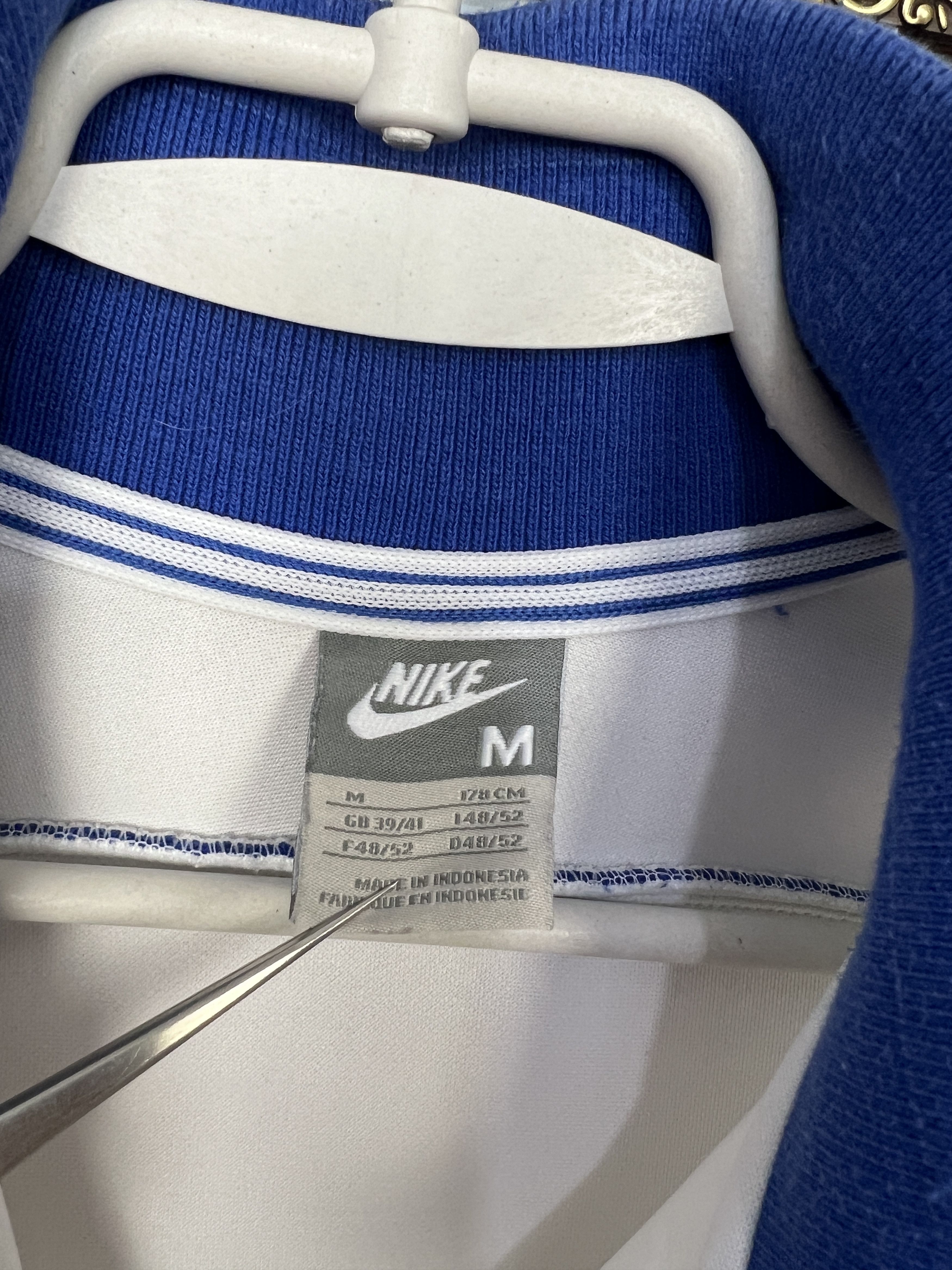Nike Vintage Nike Brazil Football White Jacket Soccer Track Top Size US M / EU 48-50 / 2 - 9 Thumbnail