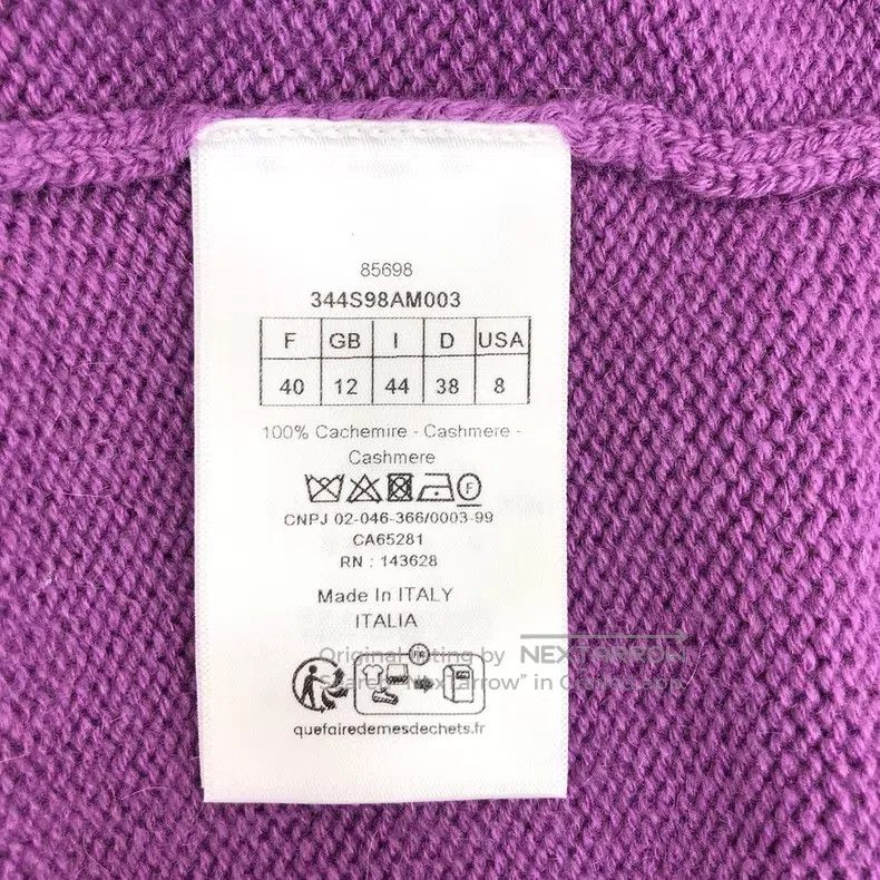 Dior Dior Dark purple five-pointed star logo letter inlaid cash Size S / US 4 / IT 40 - 7 Thumbnail