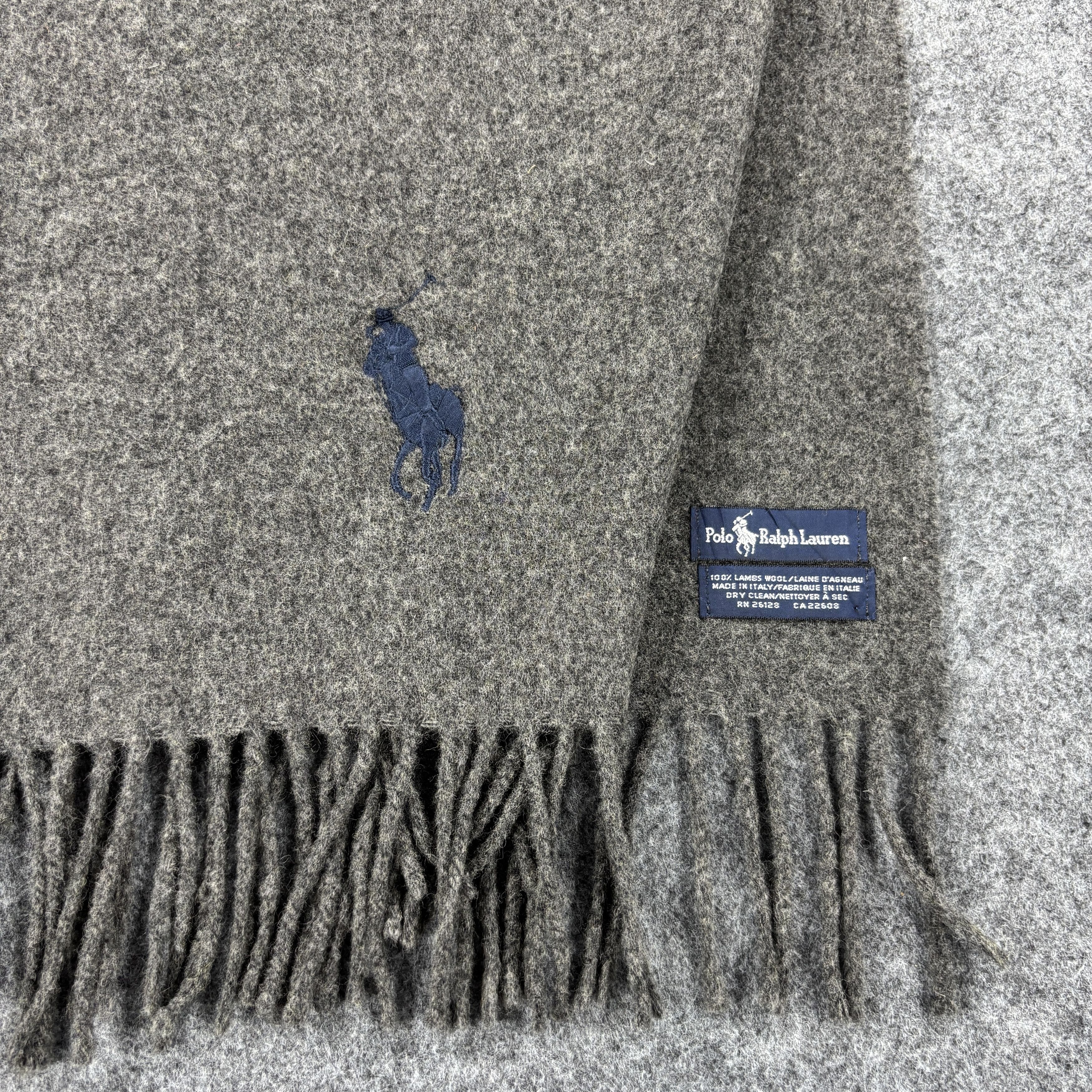 Polo Ralph Lauren × Vintage GF10725 Polo Ralph Lauren Scarf Neck Wear Muffler Nova Check Size ONE SIZE - 3 Thumbnail