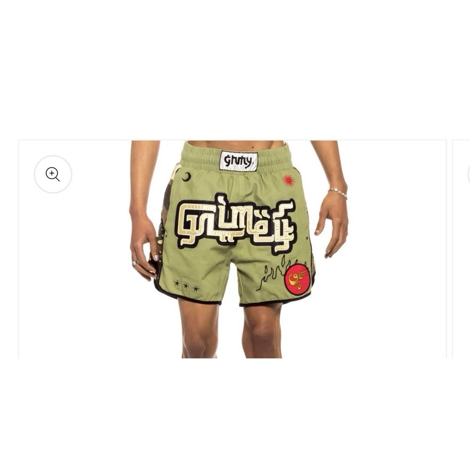Other GRMY 15th Anniv Camo Embroidered Boxing Shorts S Streetwear Size US 29 - 12 Thumbnail