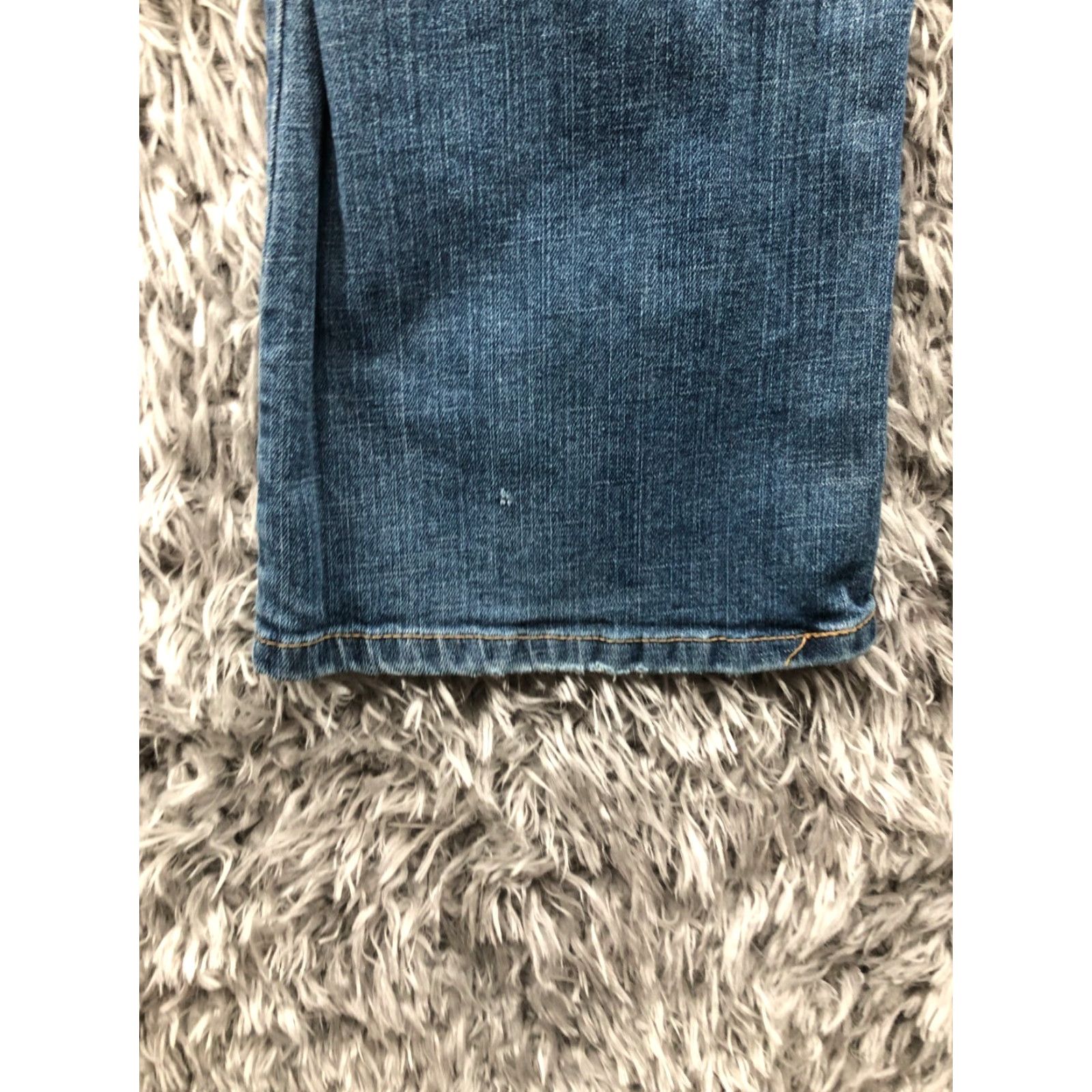 Vintage Aéropostale Kailey Skinny Flare Jeans Size 9 Juniors Low Rise Blue Denim Women Jeans 5-Pocket Design Belt Loops Zip Button Zipper Size 30" / US 8 / IT 44 - 7 Thumbnail