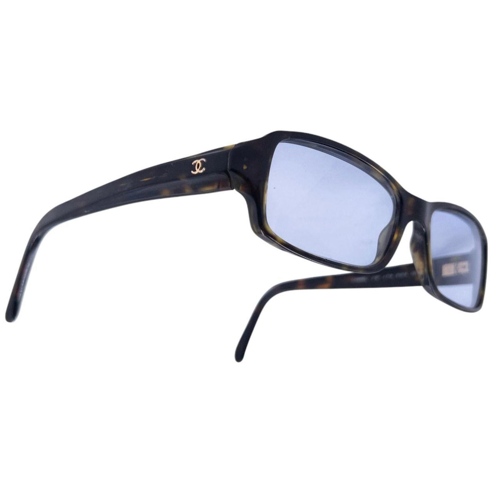 Chanel Vintage Chanel Tortoise Shell Sunglasses Size ONE SIZE - 5 Thumbnail