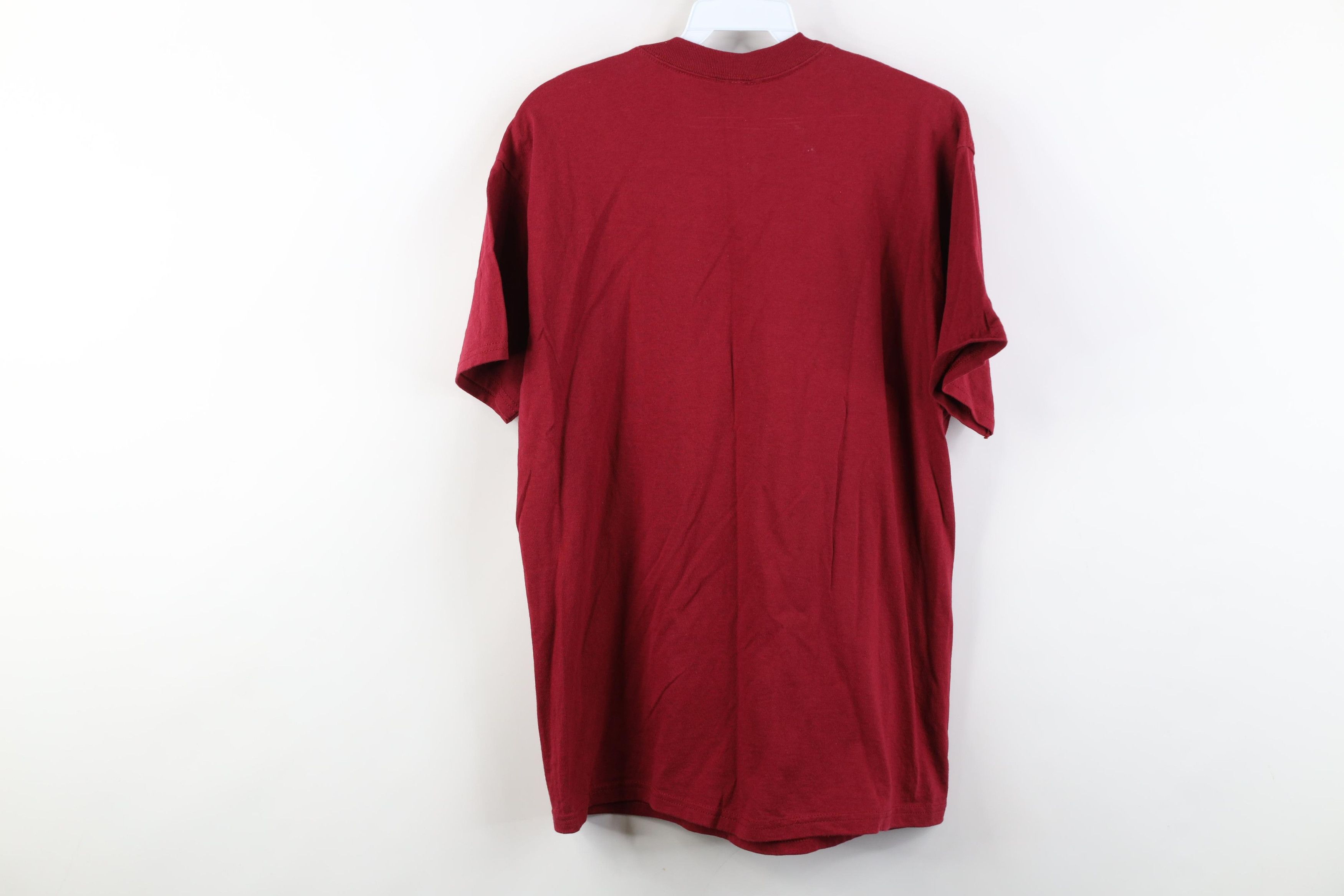 Vintage Vintage 90s Spell Basketball Short Sleeve T-Shirt Red Cotton Size US S / EU 44-46 / 1 - 11 Thumbnail