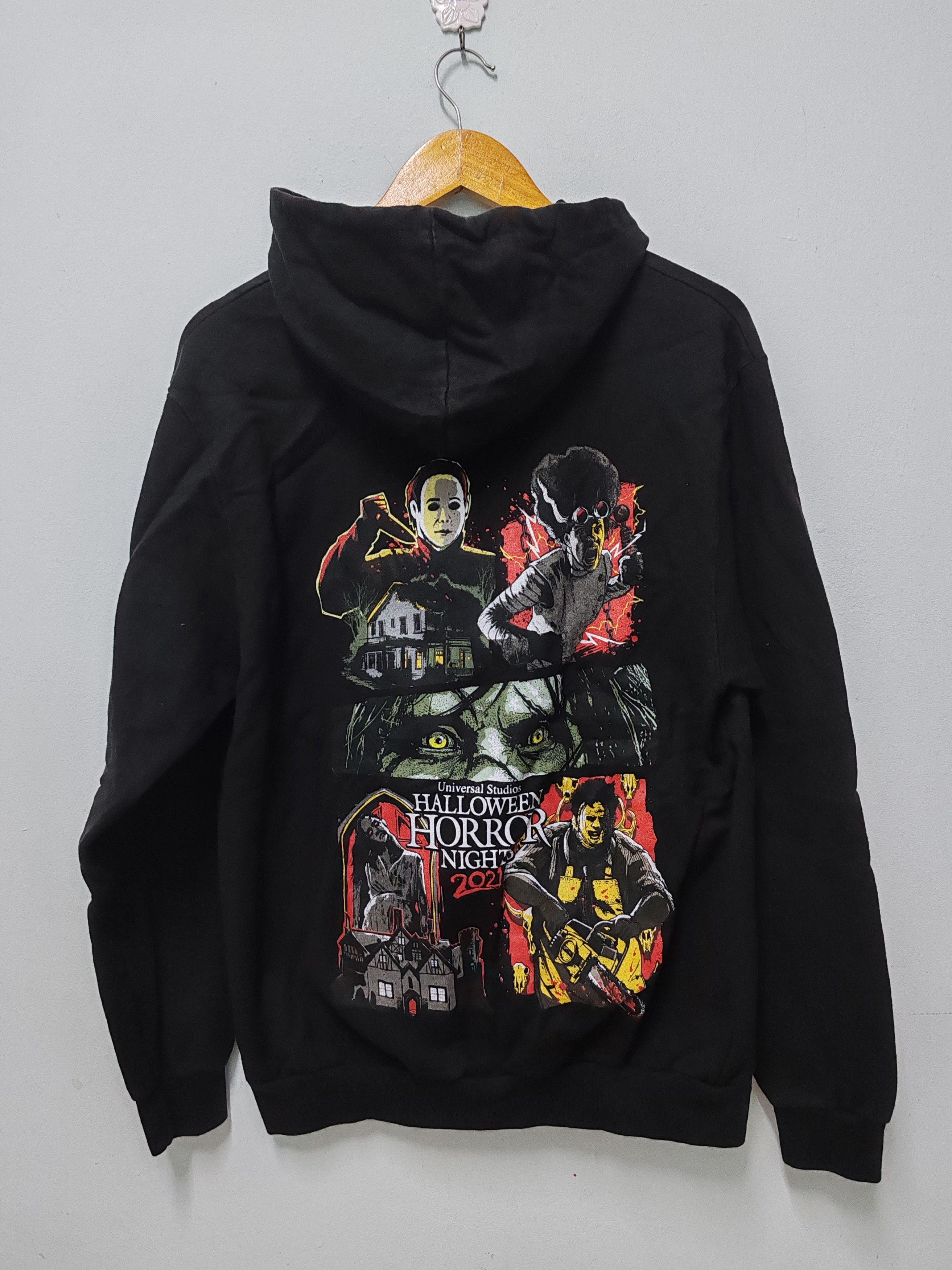 Halloween Horror Movie Zipper Hoodies Universal Studios Halloween