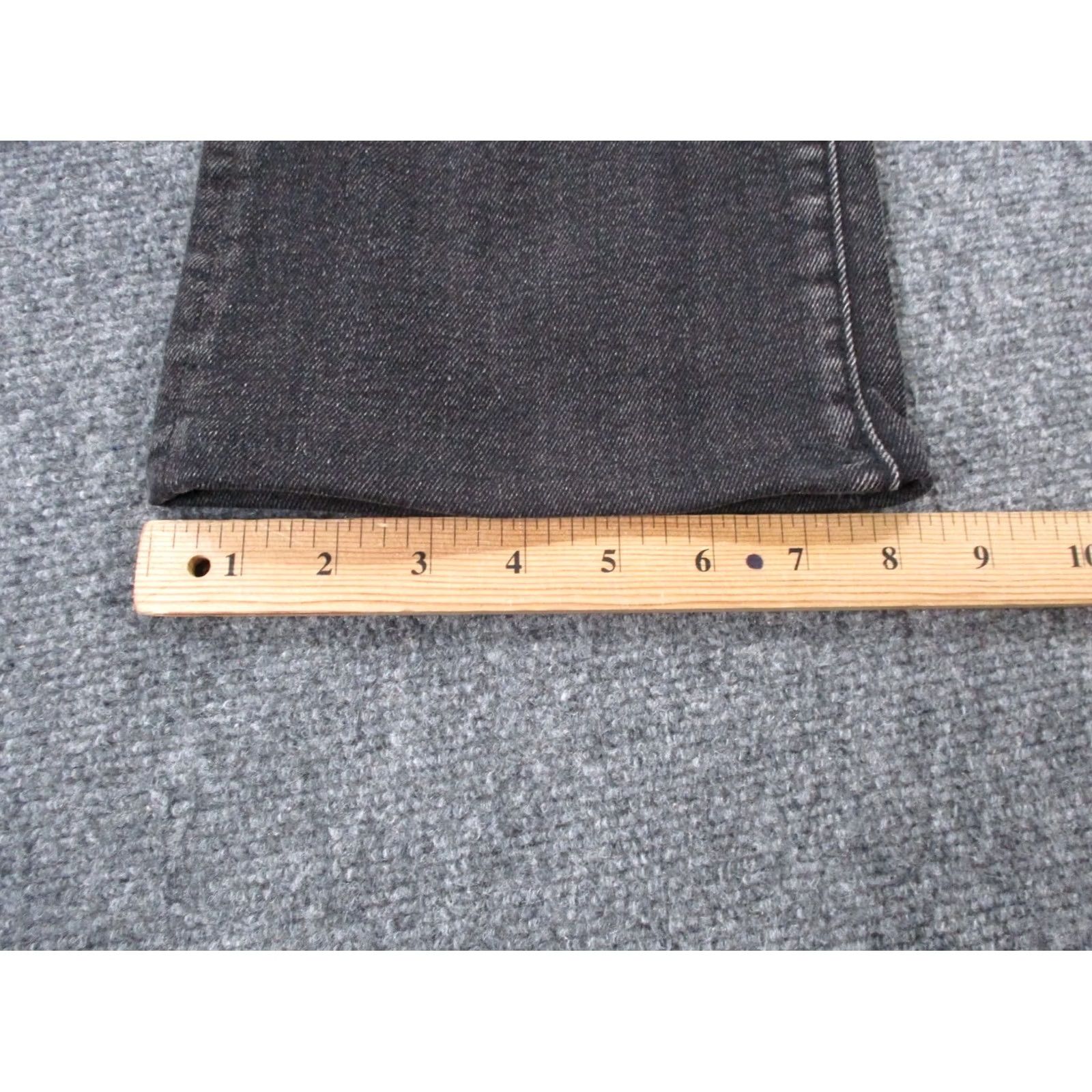 Vintage Driftwood Jeans Womens 30 X 31 Black Denim Bootcut 30 Regular Inseam Jeans Womens Black Driftwood Bootscut Jeans 30x31 Size 30" / US 8 / IT 44 - 6 Thumbnail