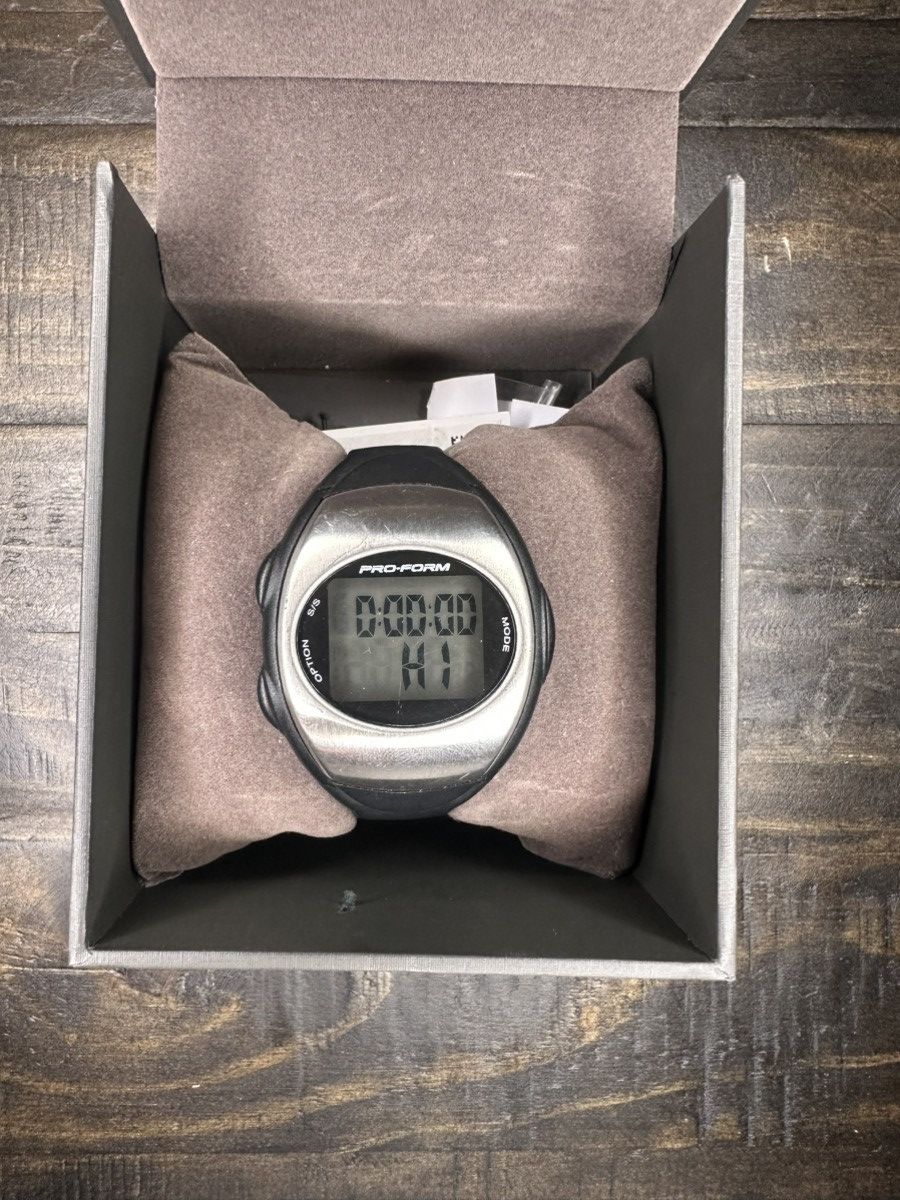 Other Pro Form Black and silver digital watch Size ONE SIZE - 2 Thumbnail