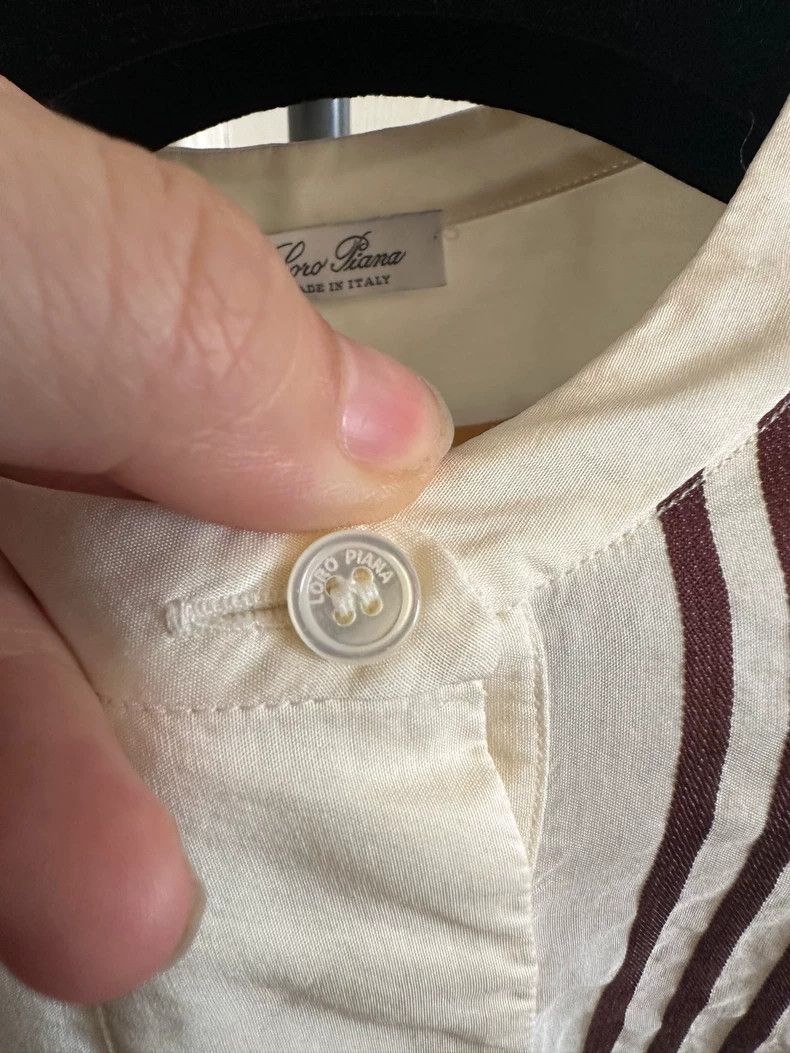 Loro Piana LORO PIANA Silk shirts Size M / US 6-8 / IT 42-44 - 4 Thumbnail