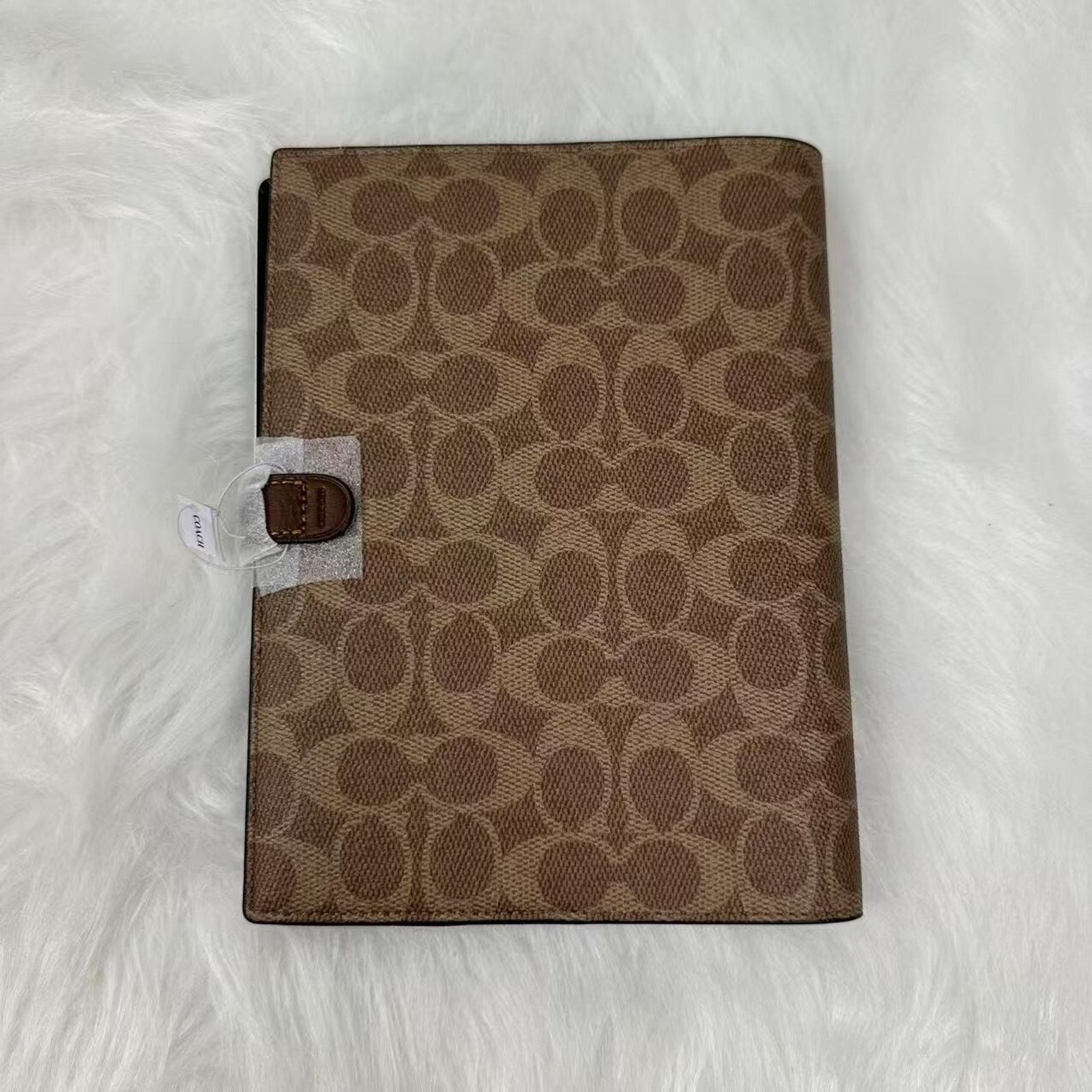 Coach Coach Snap Notebook In Signature Canvas/leather/ Tan Brown Size ONE SIZE - 2 Thumbnail